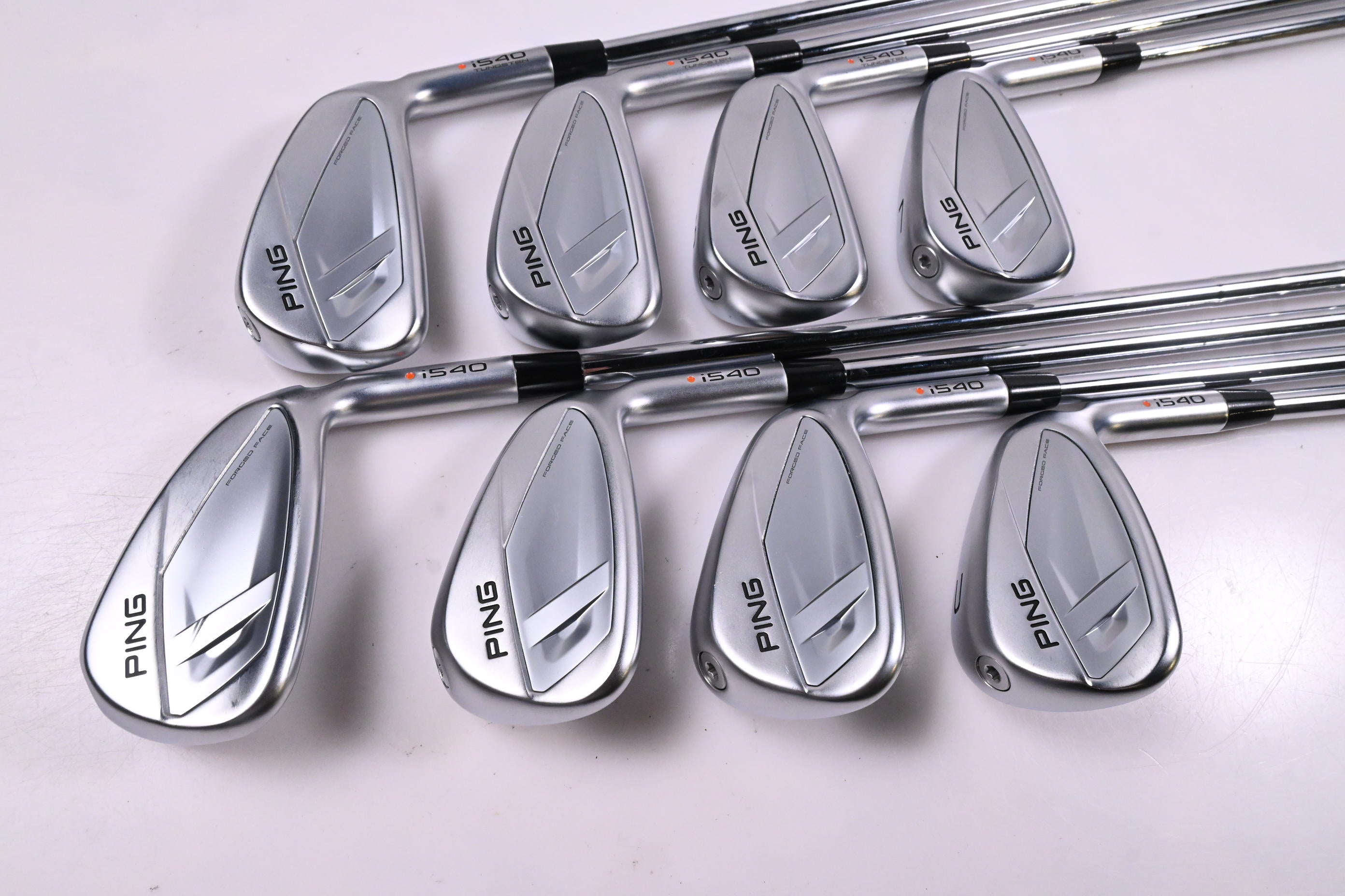 Ping i540 Irons / 4-PW+GW / Orange Dot / Regular Flex N.S.Pro Modus³ Tour 105
