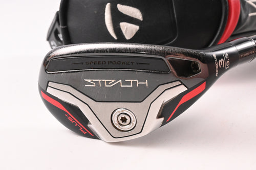 Taylormade Stealth Plus #3 Hybrid / 19.5 Degree / Stiff Flex HZRDUS Smoke Red 80