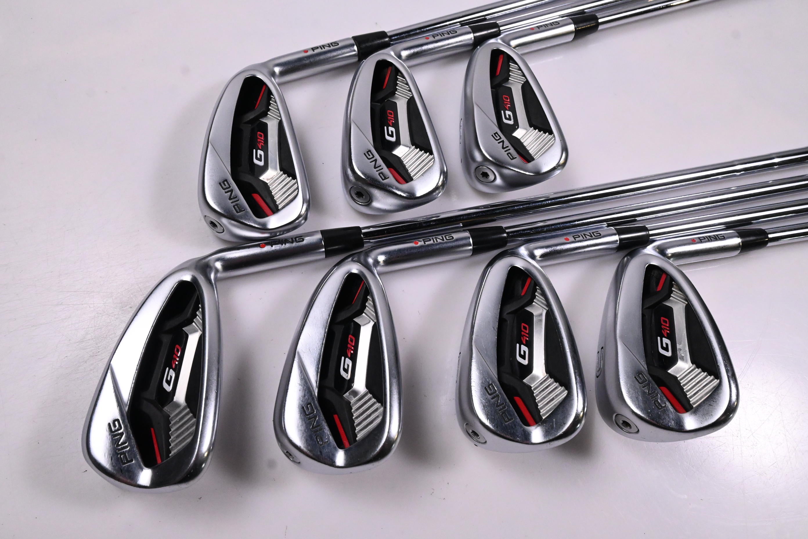 Ping G410 Irons / 5-PW+GW / Red Dot / Regular Flex N.S.Pro Modus³ Tour 105