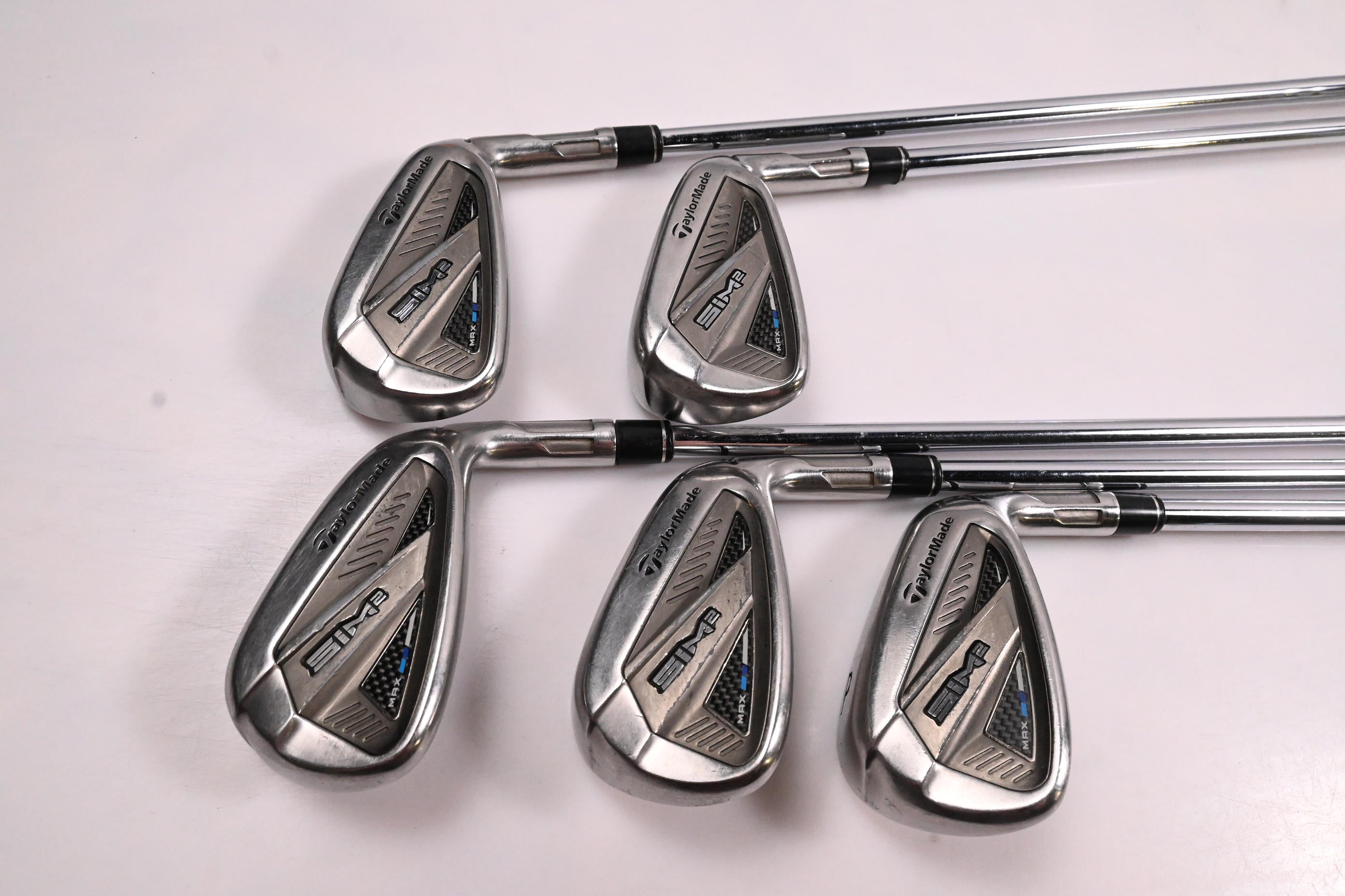 Taylormade SIM2 Max Irons / 6-PW / Regular Flex KBS Max MT 85 Shafts