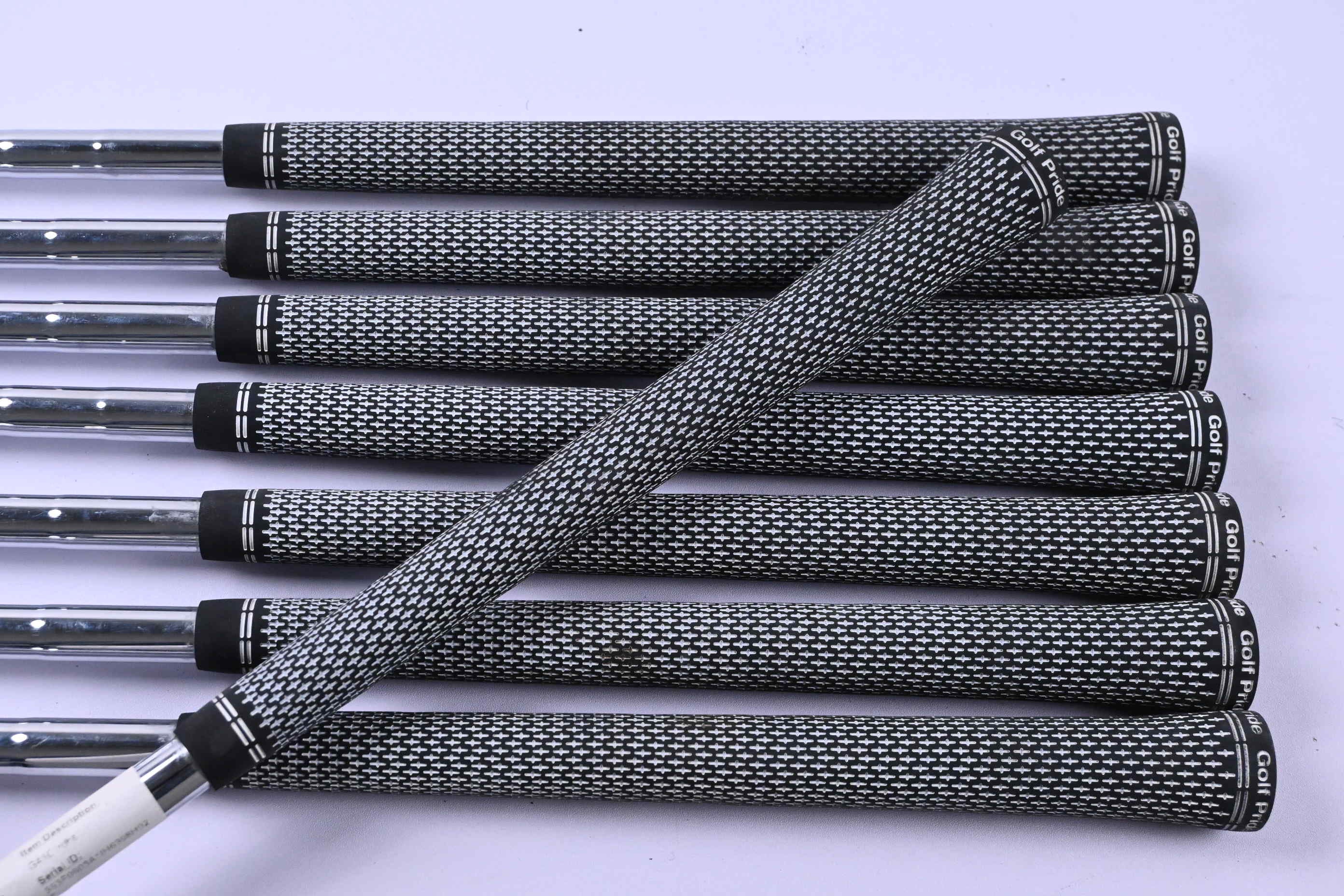 Left Hand Ping G410 Irons / 4-PW+SW / Black Dot / Regular Flex AWT 2.0 Shafts
