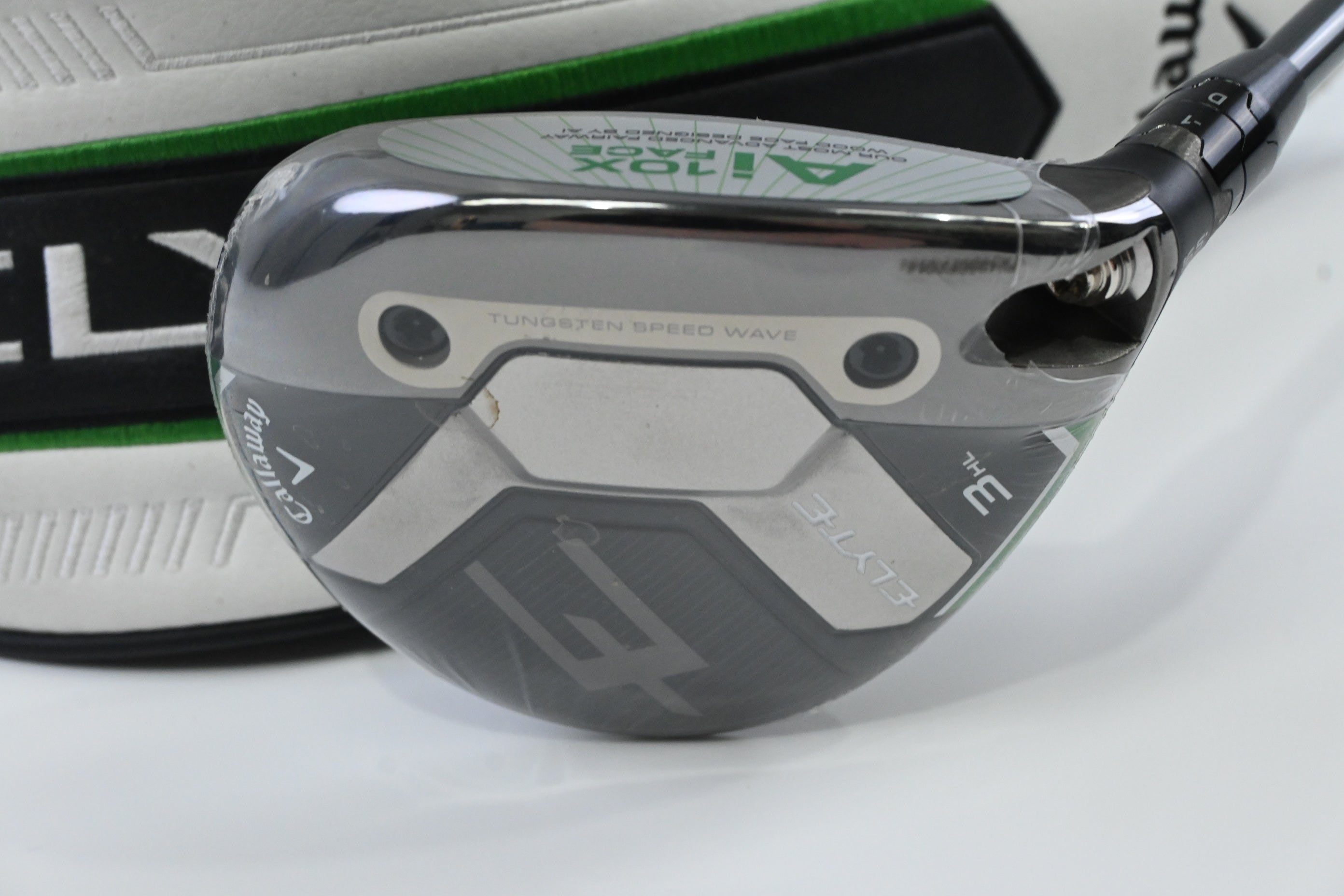 Callaway Elyte #3 Wood / 16.5 Degree / Stiff Flex HZRDUS Gen4 Silver 60 Shaft