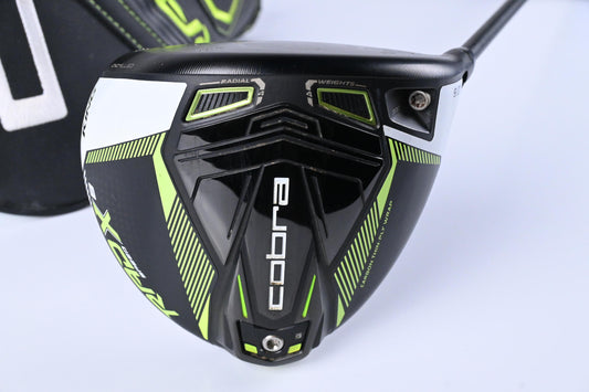 Cobra King Radspeed XB Driver / 9 Degree / Stiff Flex Fujikura Motore X F3 6