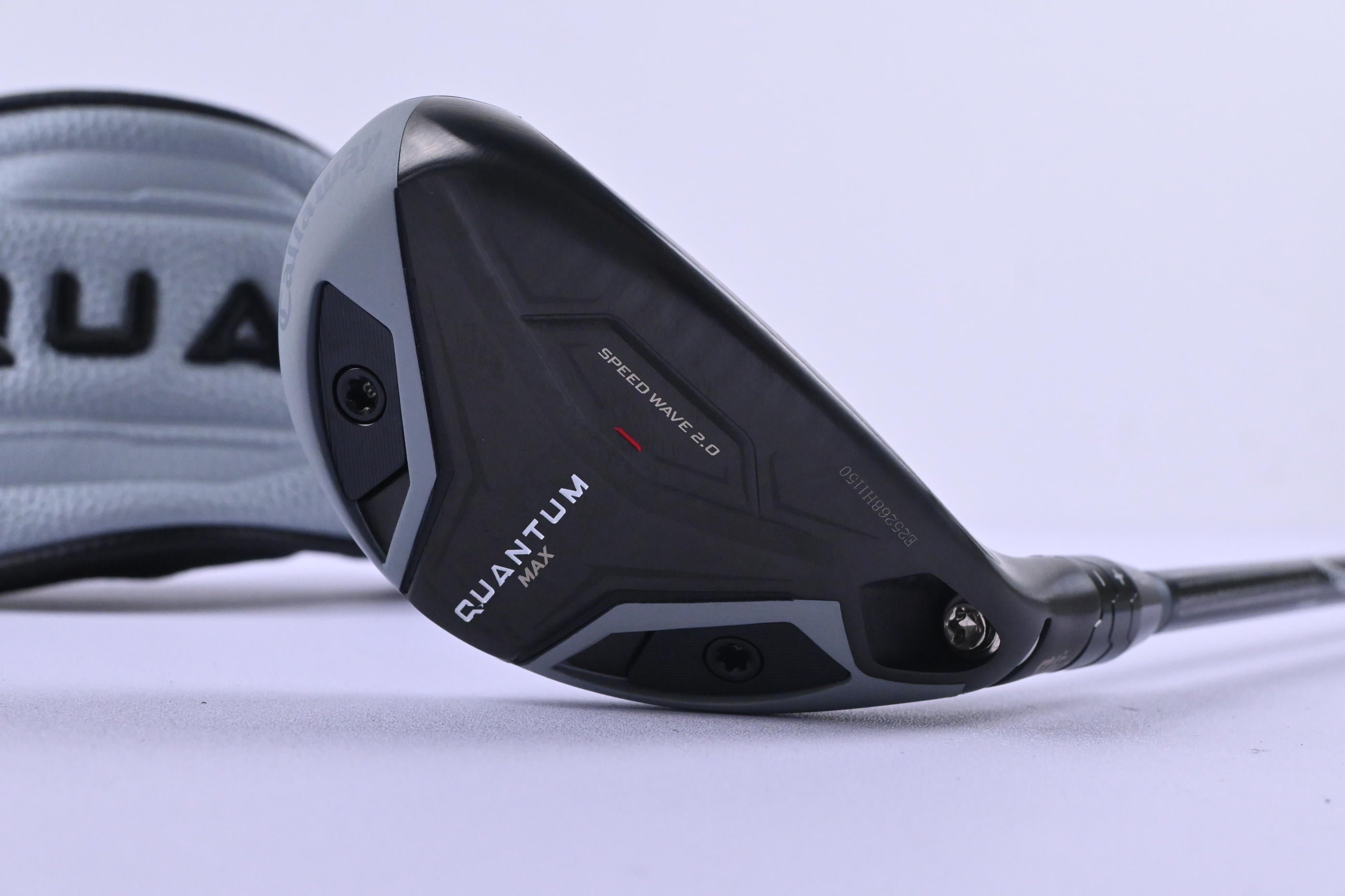 Callaway Quantum Max #4 Hybrid / 21 Degree / Stiff Flex Denali Frost Silver 70