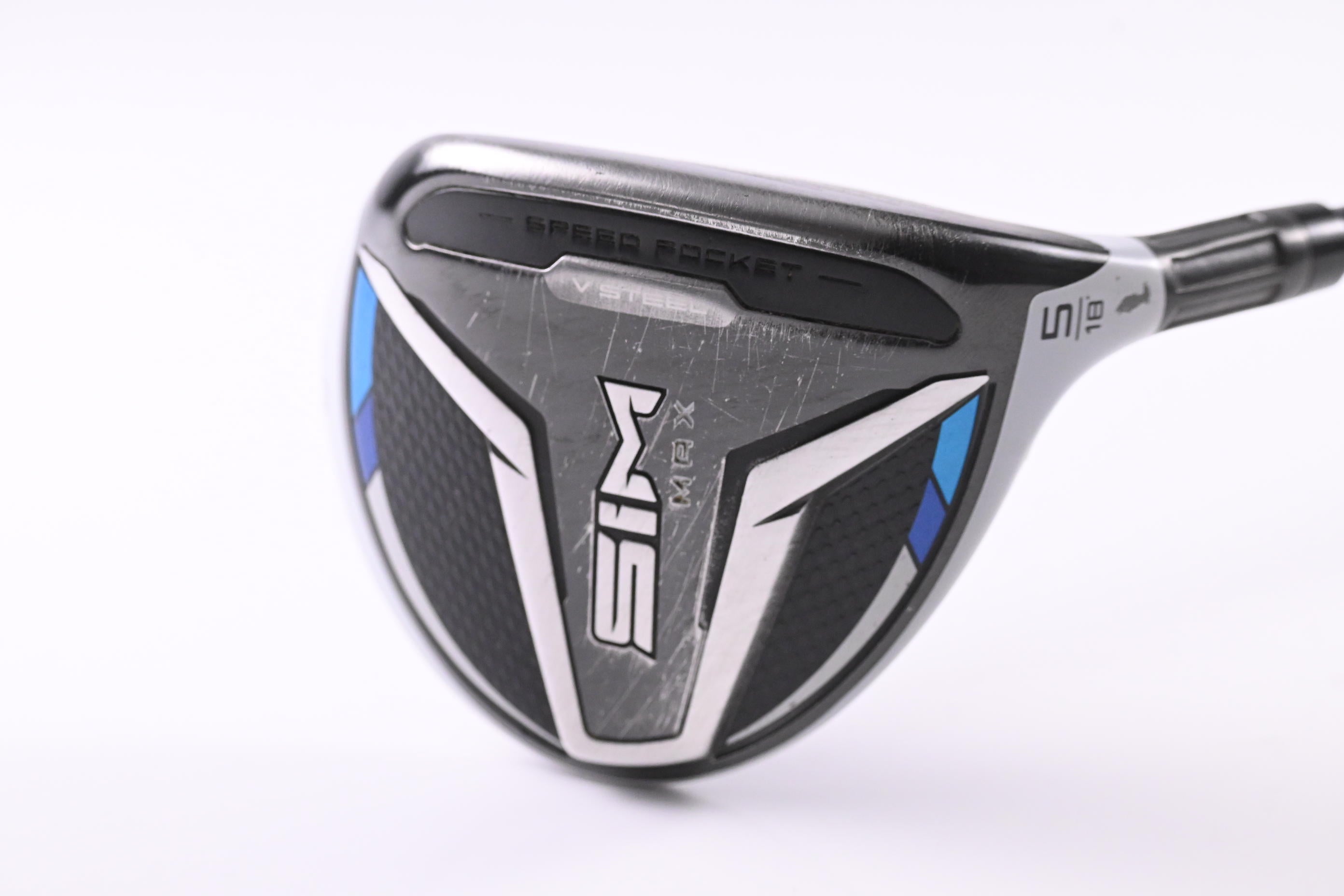 Taylormade SIM Max #5 Wood / 18 Degree / Regular Flex Ventus Blue 5 Shaft