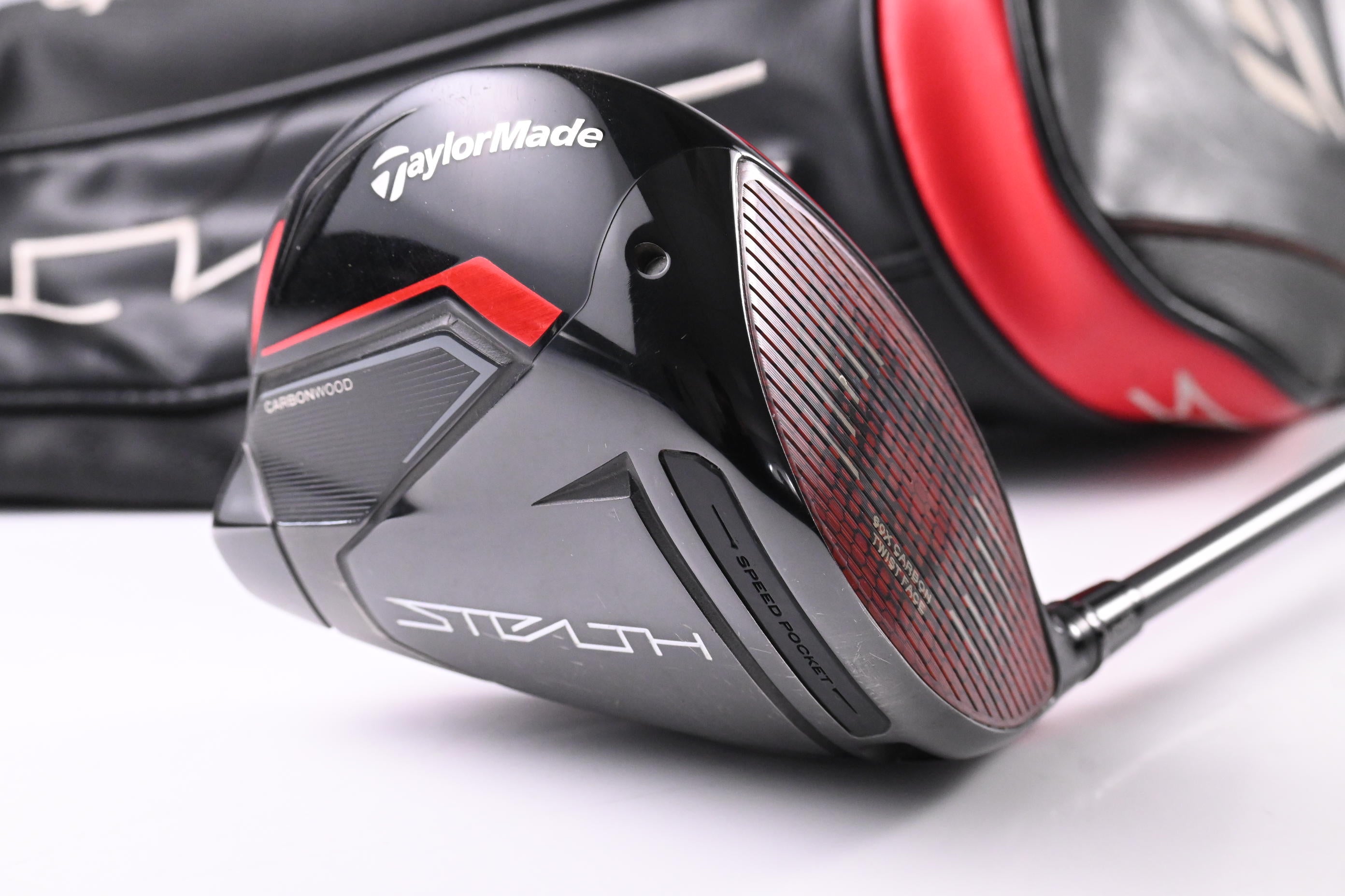 Taylormade Stealth Driver / 10.5 Degree / Stiff Flex HZRDUS Smoke Green 70 Shaft