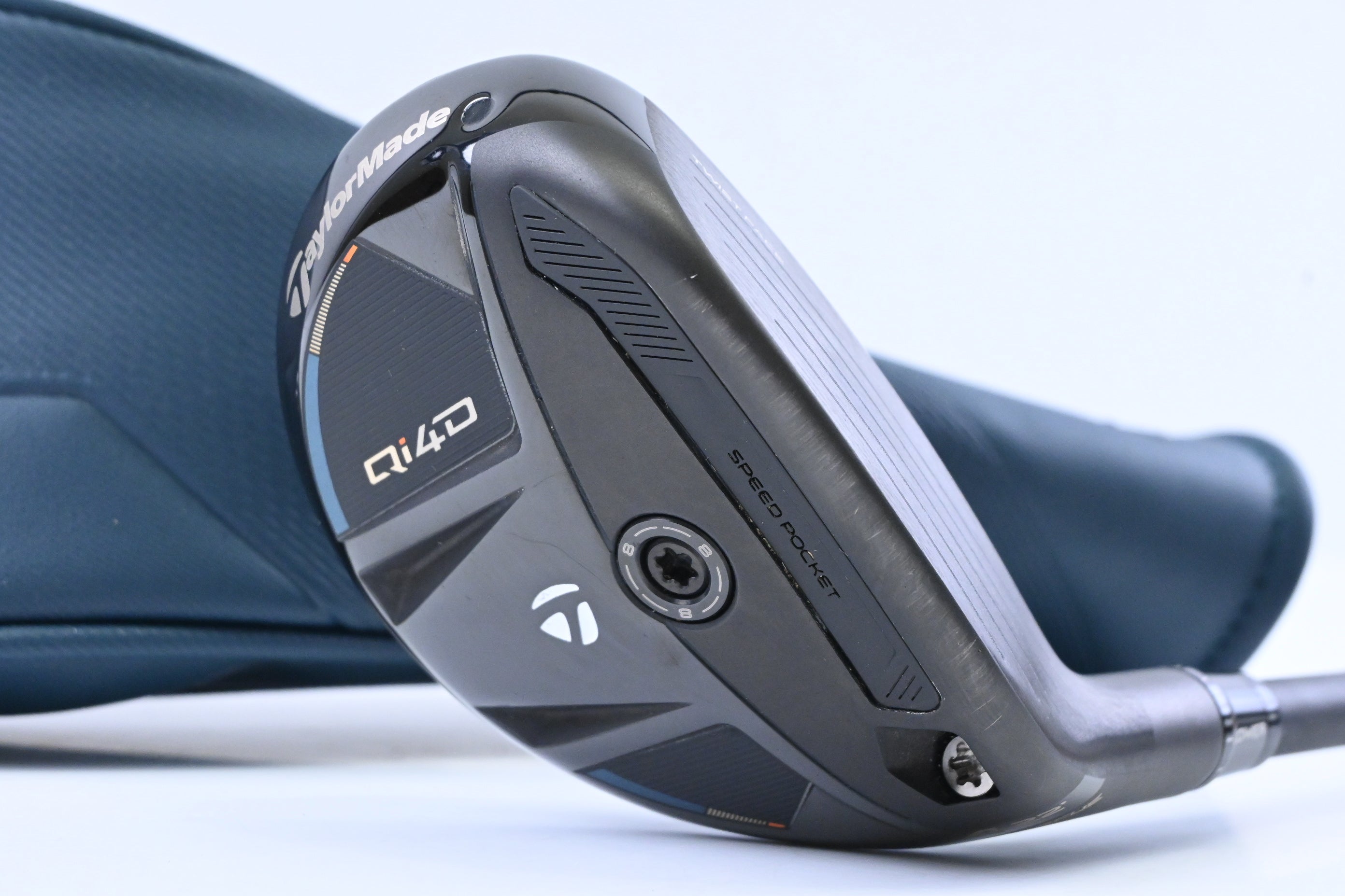Taylormade Qi4D #4 Hybrid / 22 Degree / Stiff Flex Taylormade KBS Reax 75 Shaft