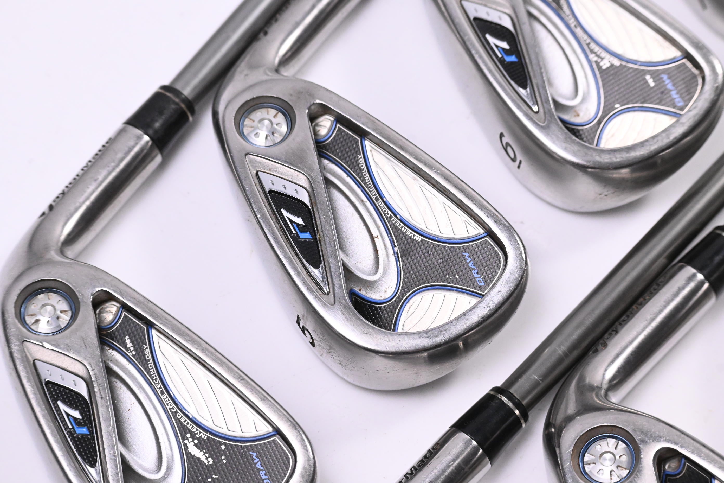 Ladies Taylormade R7 Draw Irons / 4-PW+SW / Ladies Flex Taylormade Reax 45