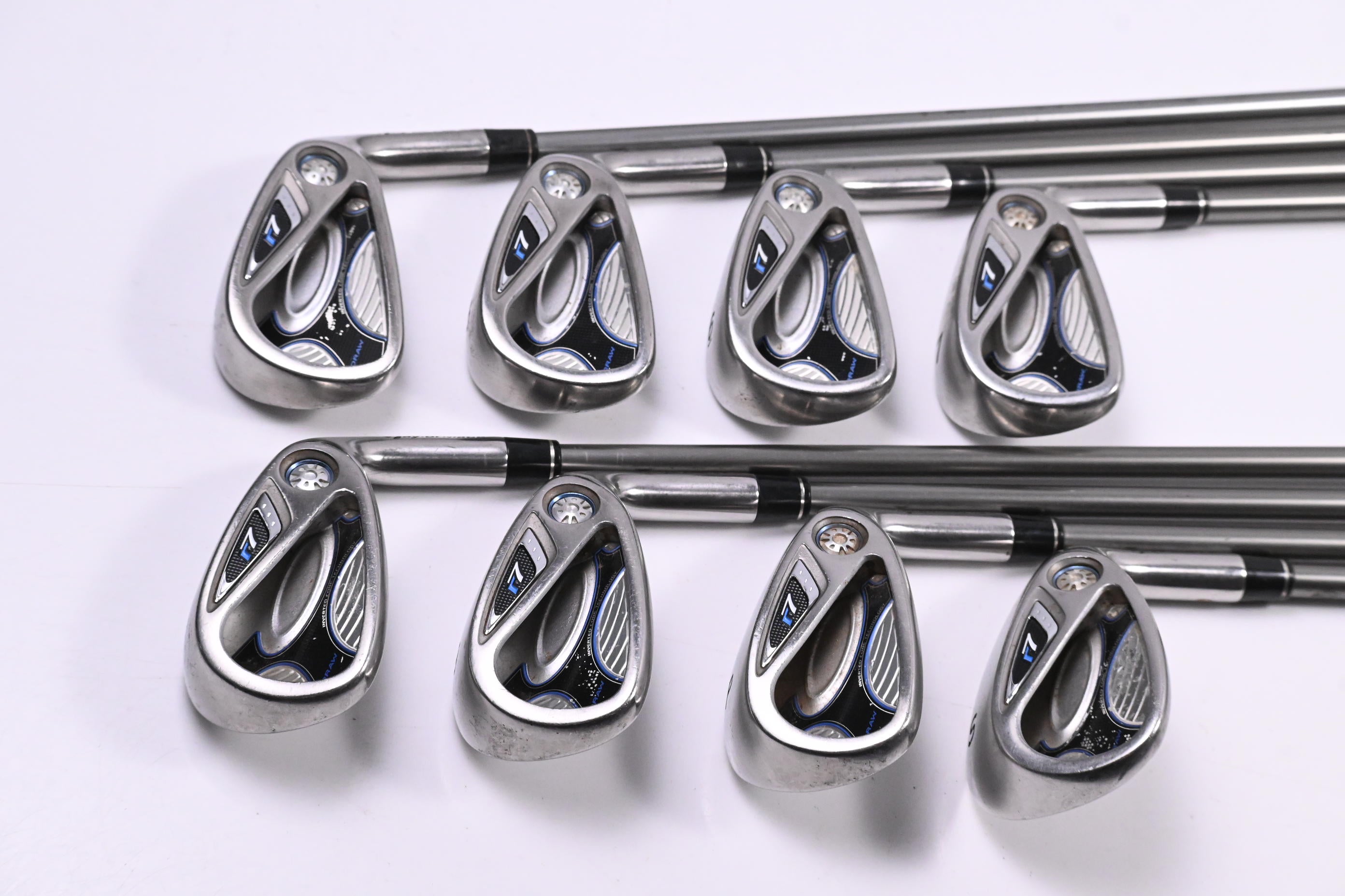 Ladies Taylormade R7 Draw Irons / 4-PW+SW / Ladies Flex Taylormade Reax 45