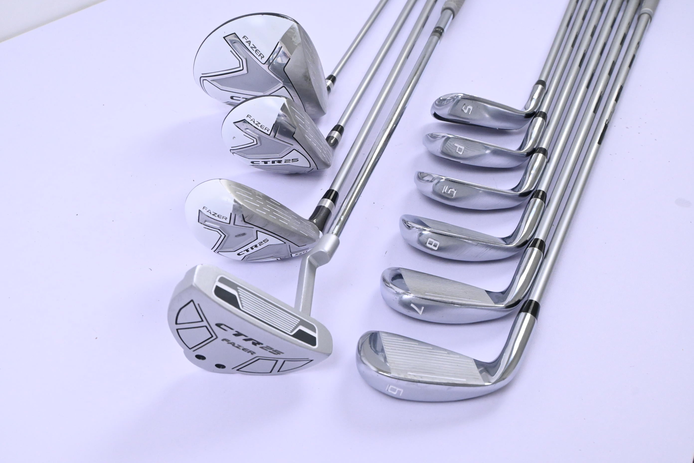 Ladies Fazer CTR 25 Package Set / Woods, Irons, Putter, Bag