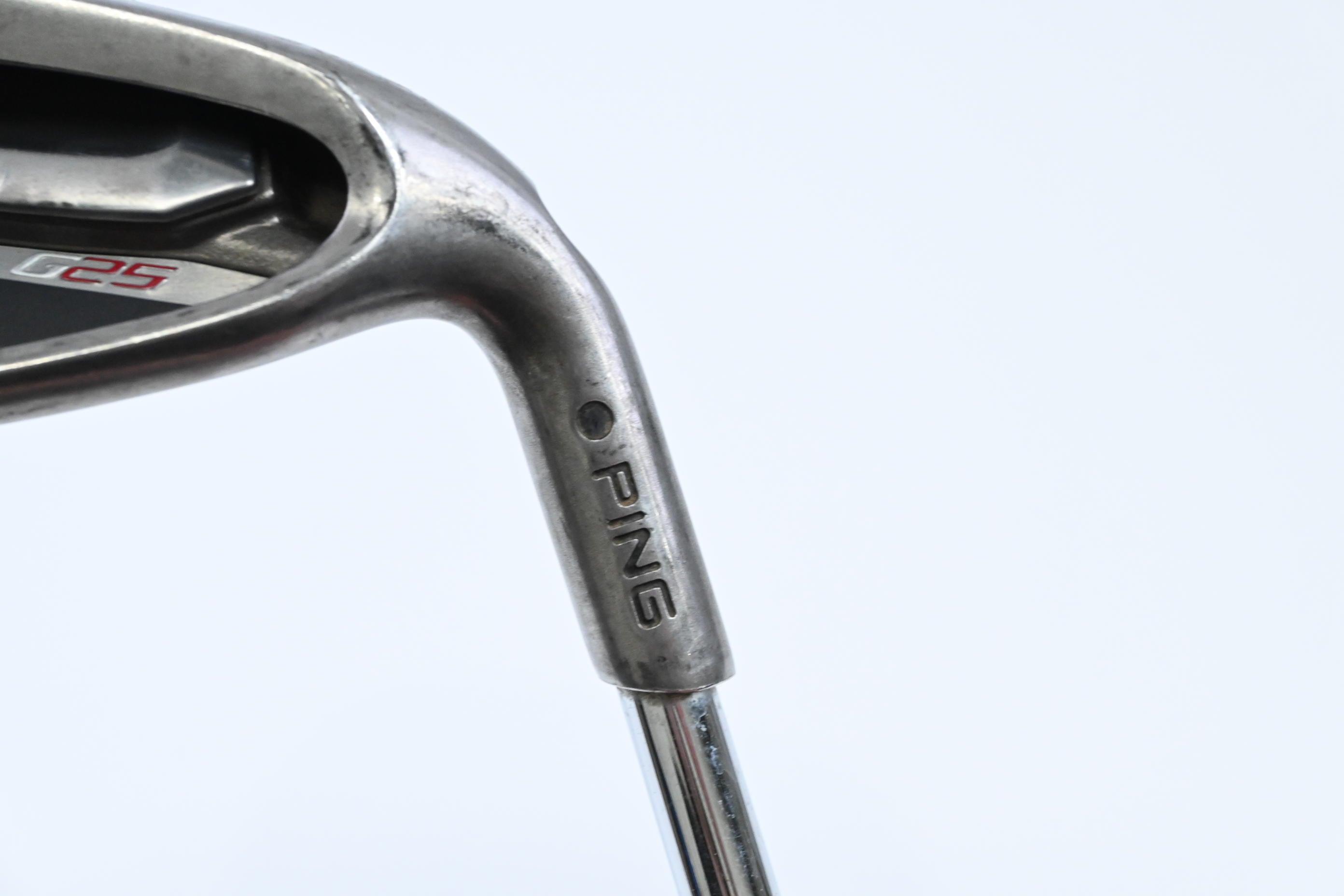 Ping G25 #9 Iron / Black Dot / Regular Flex Ping CFS Shaft