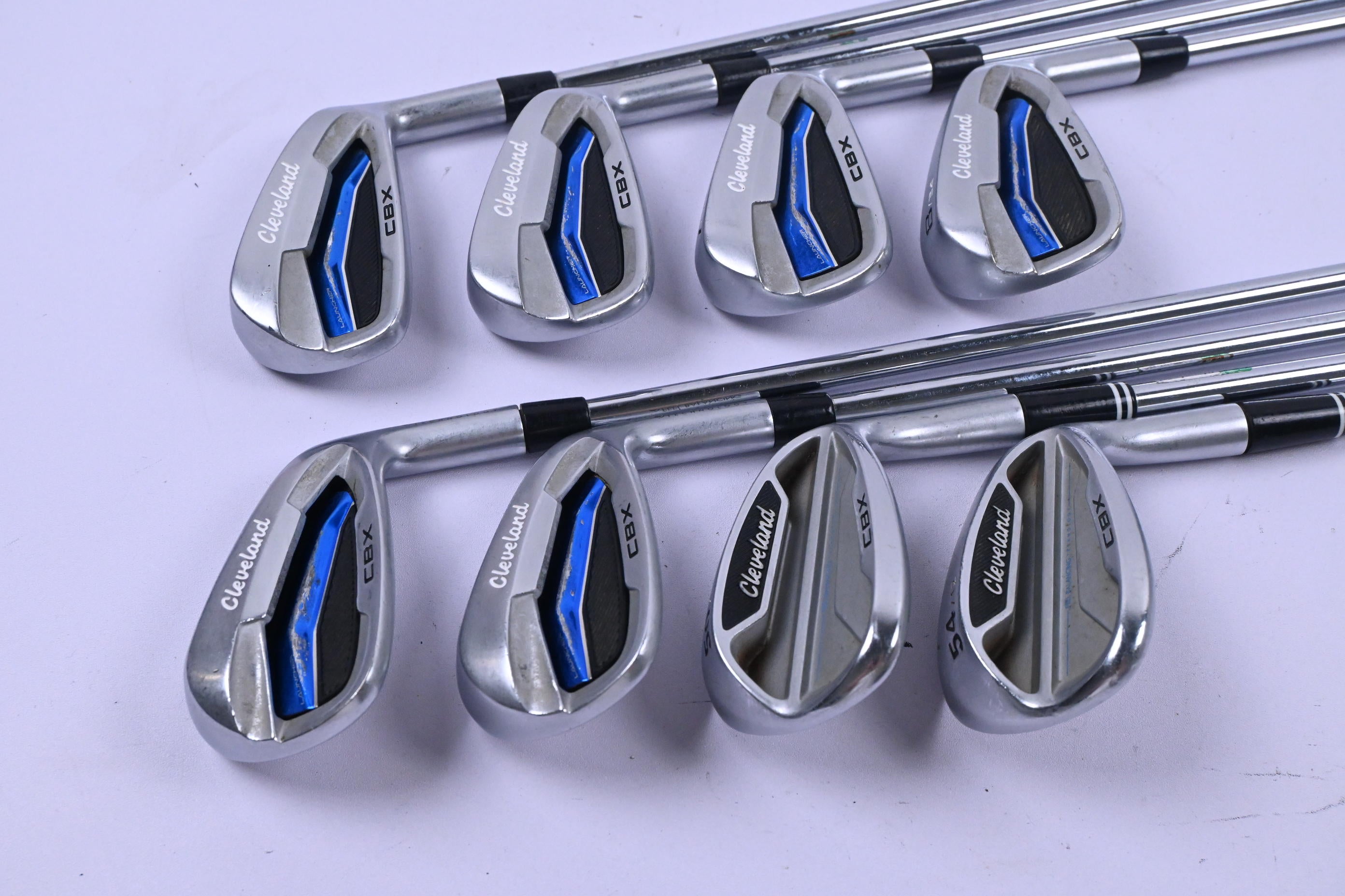 Cleveland CBX Irons / 5-PW+GW+SW / Regular Flex Dynamic Gold DST 98 R300 Shafts