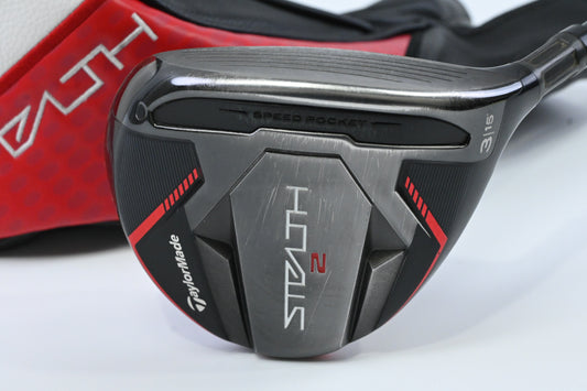 Taylormade Stealth 2 #3 Wood / 15 Degree / Regular Flex Fujikura Ventus TR Red 5