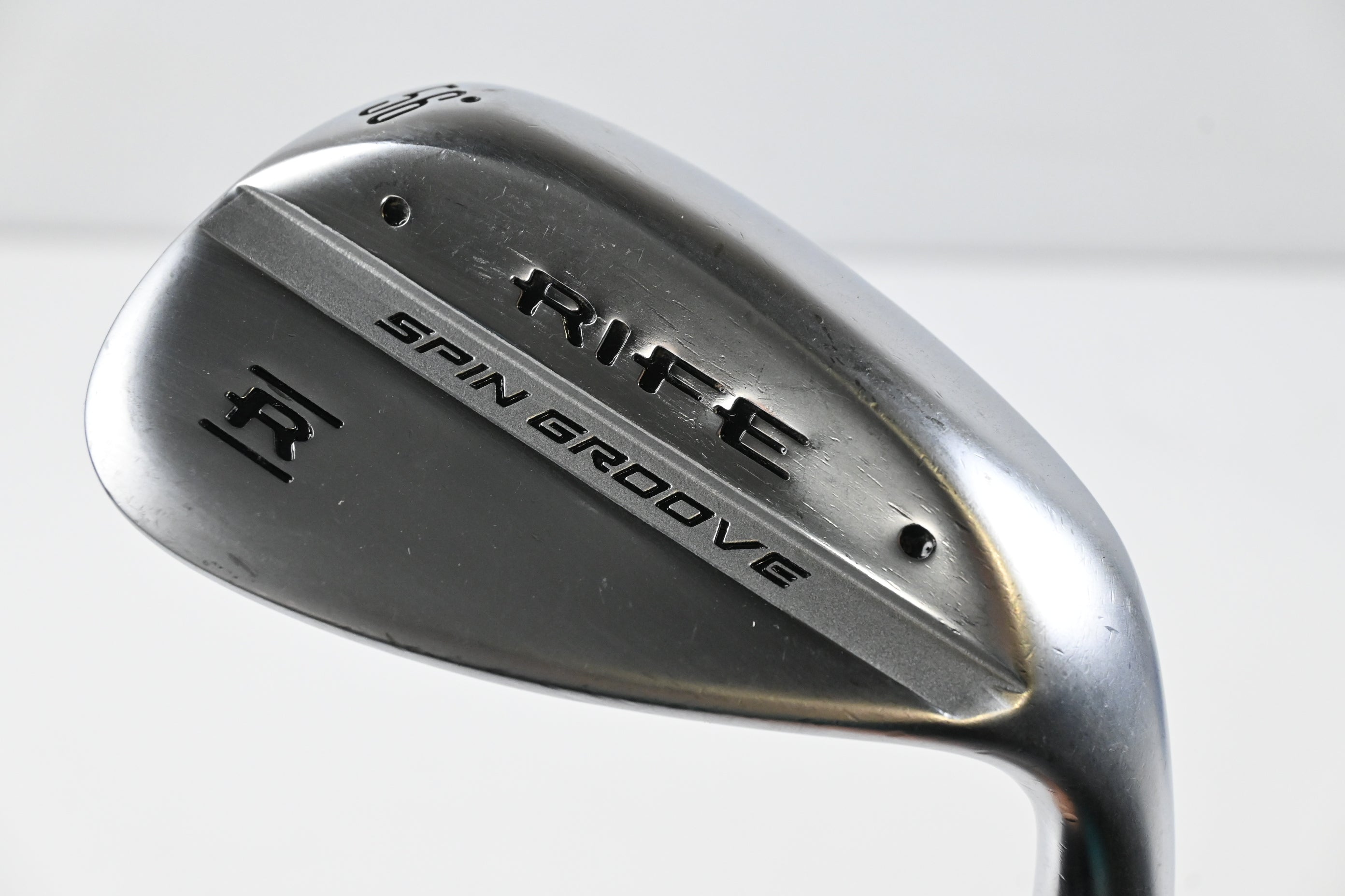 Rife Spin Groove Sand Wedge / 56 Degree / Wedge Flex Rife Steel Shaft