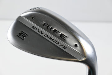 Rife Spin Groove Sand Wedge / 56 Degree / Wedge Flex Rife Steel Shaft