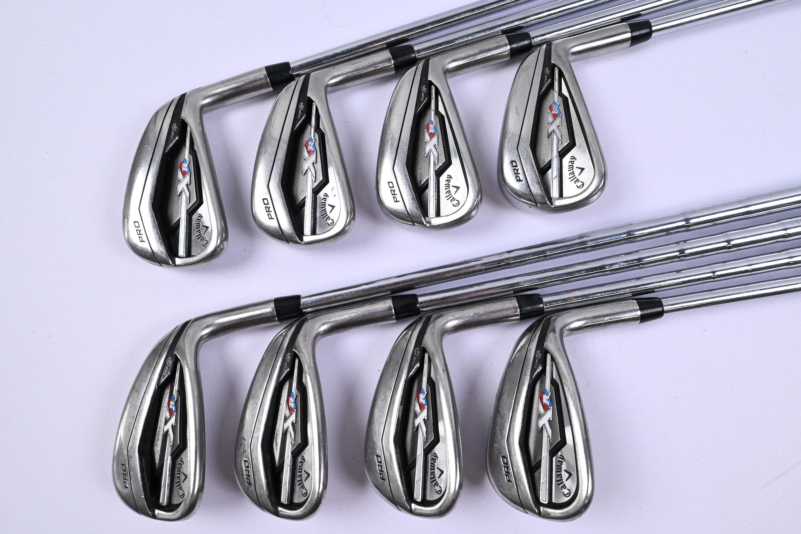 Callaway XR Pro Irons / 5-PW+GW / Stiff Flex KBS Tour-V 90 Shafts