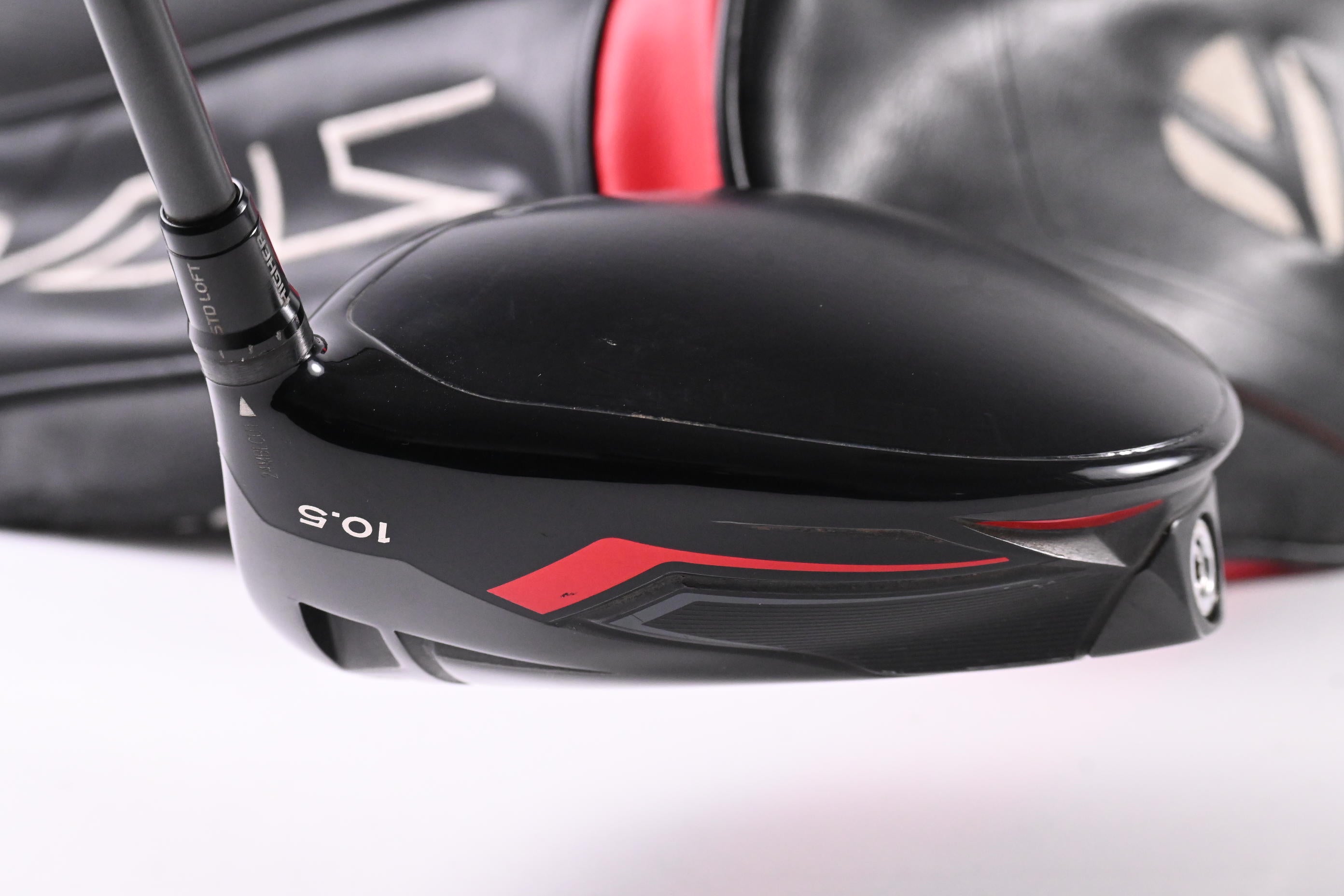 Taylormade Stealth Driver / 10.5 Degree / Stiff Flex HZRDUS Smoke Green 70 Shaft