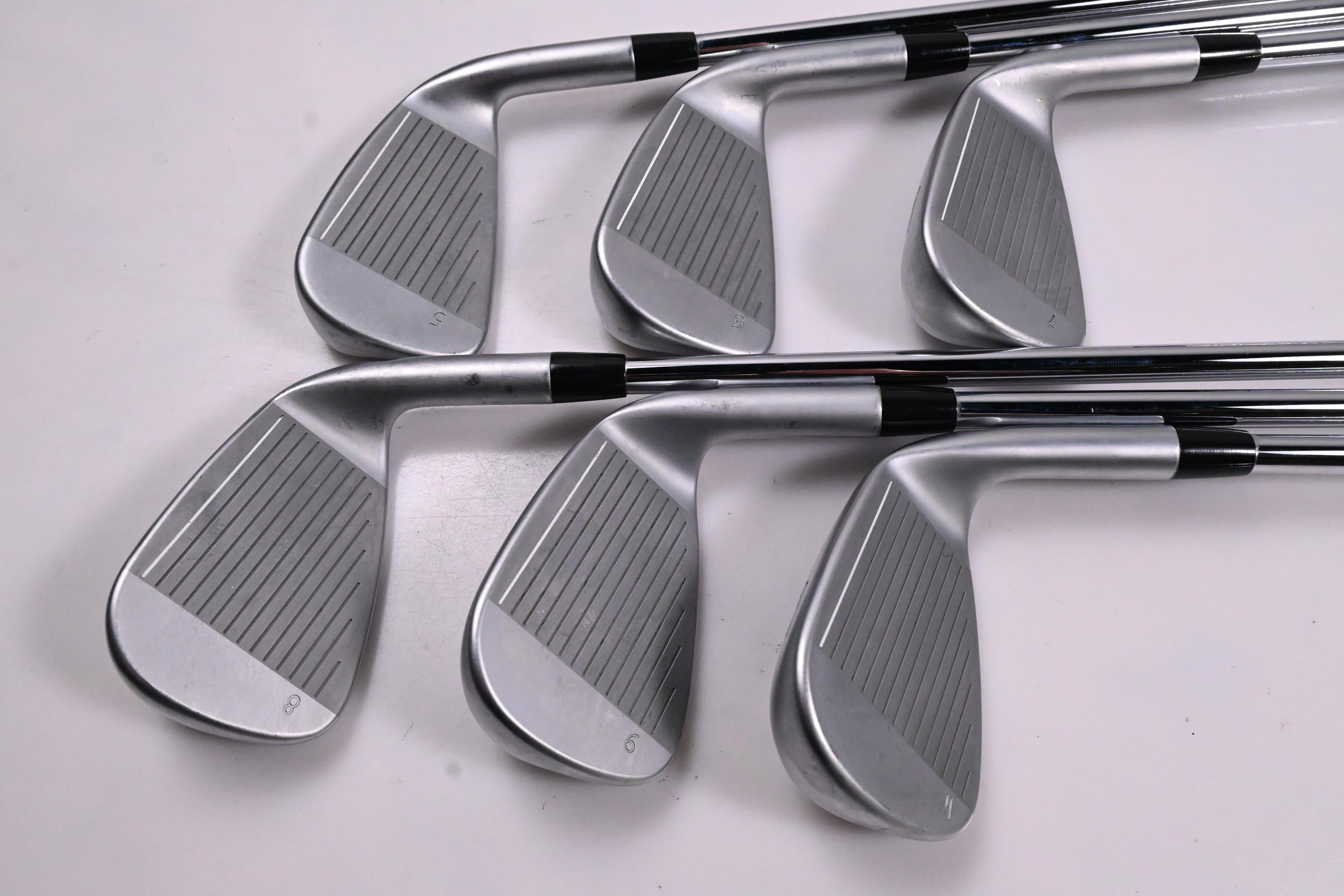 Left Hand Ping i200 Irons / 5-PW / White Dot / Regular Flex Ping AWT 2.0 Shafts
