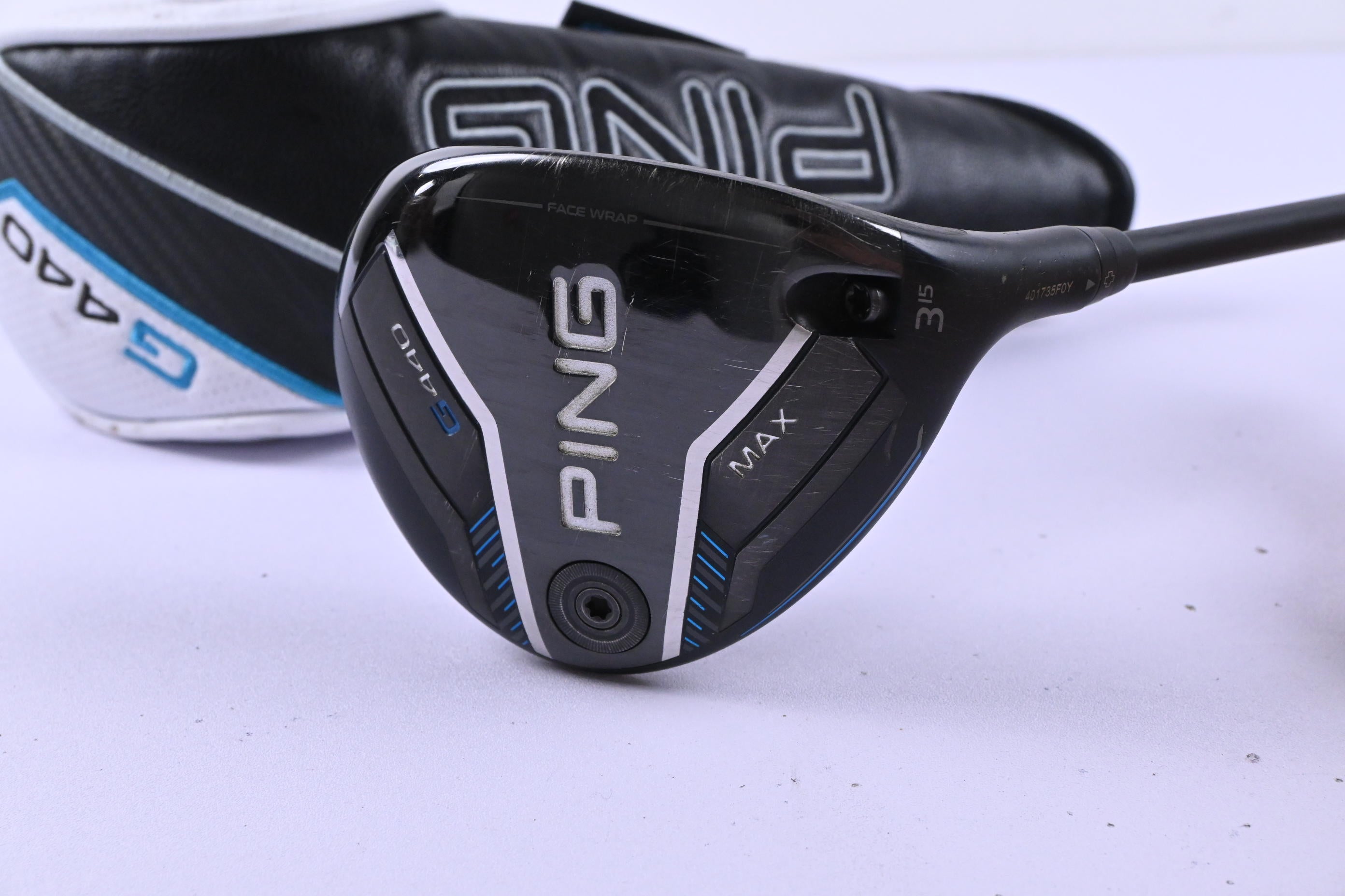 Ping G440 Max #3 Wood / 15 Degree / Regular Flex Ping Alta CB Blue 65 Shaft