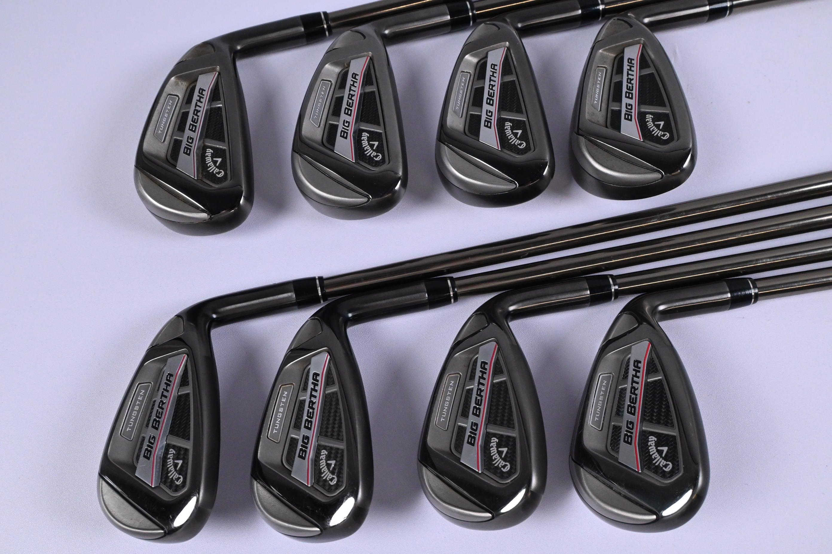 Callaway Big Bertha OS 2017 Irons / 5-PW+GW+SW / Senior Flex Recoil ES 460