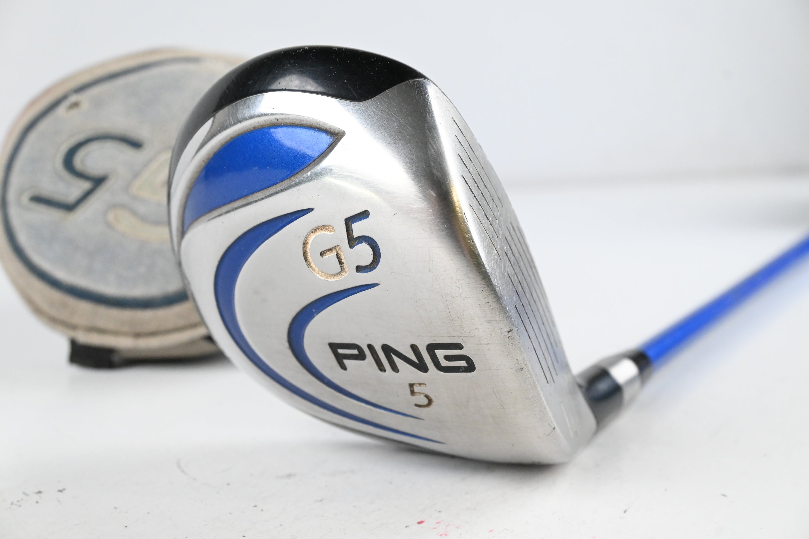Ping G5 #5 Wood / 18 Degree / Regular Flex Grafalloy ProLaunch Blue 75 Shaft