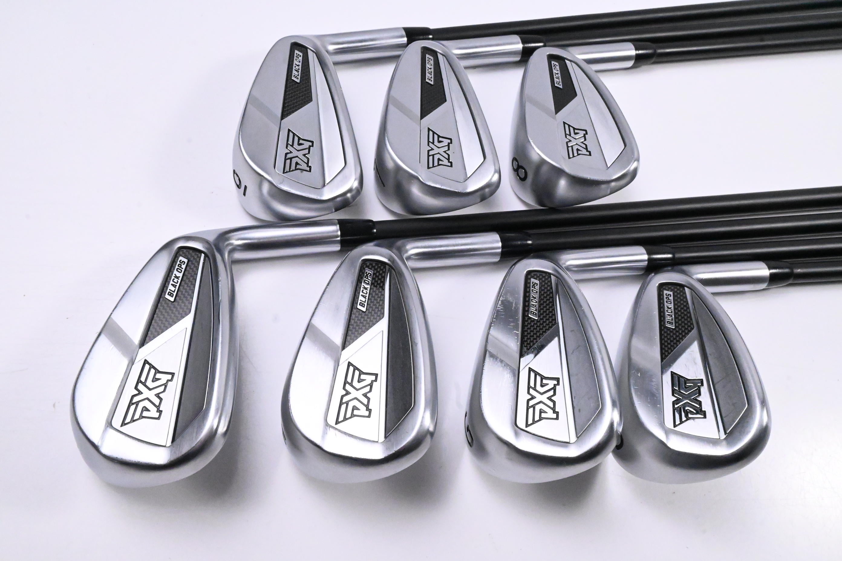 PXG Black Ops Irons / 6-PW+GW+SW / Senior Flex Project X Cypher 2.0 50 Shafts