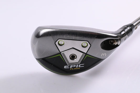 Callaway Epic Flash #3 Hybrid / 18 Degree / Regular Flex Recoil ESX 460 Shaft