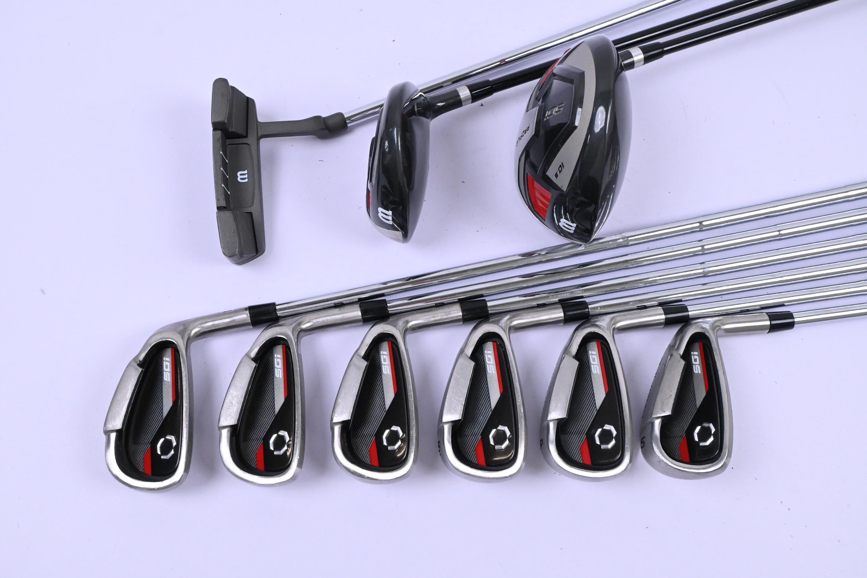 Wilson Profile Package Set / Woods, Irons, Putter, Bag