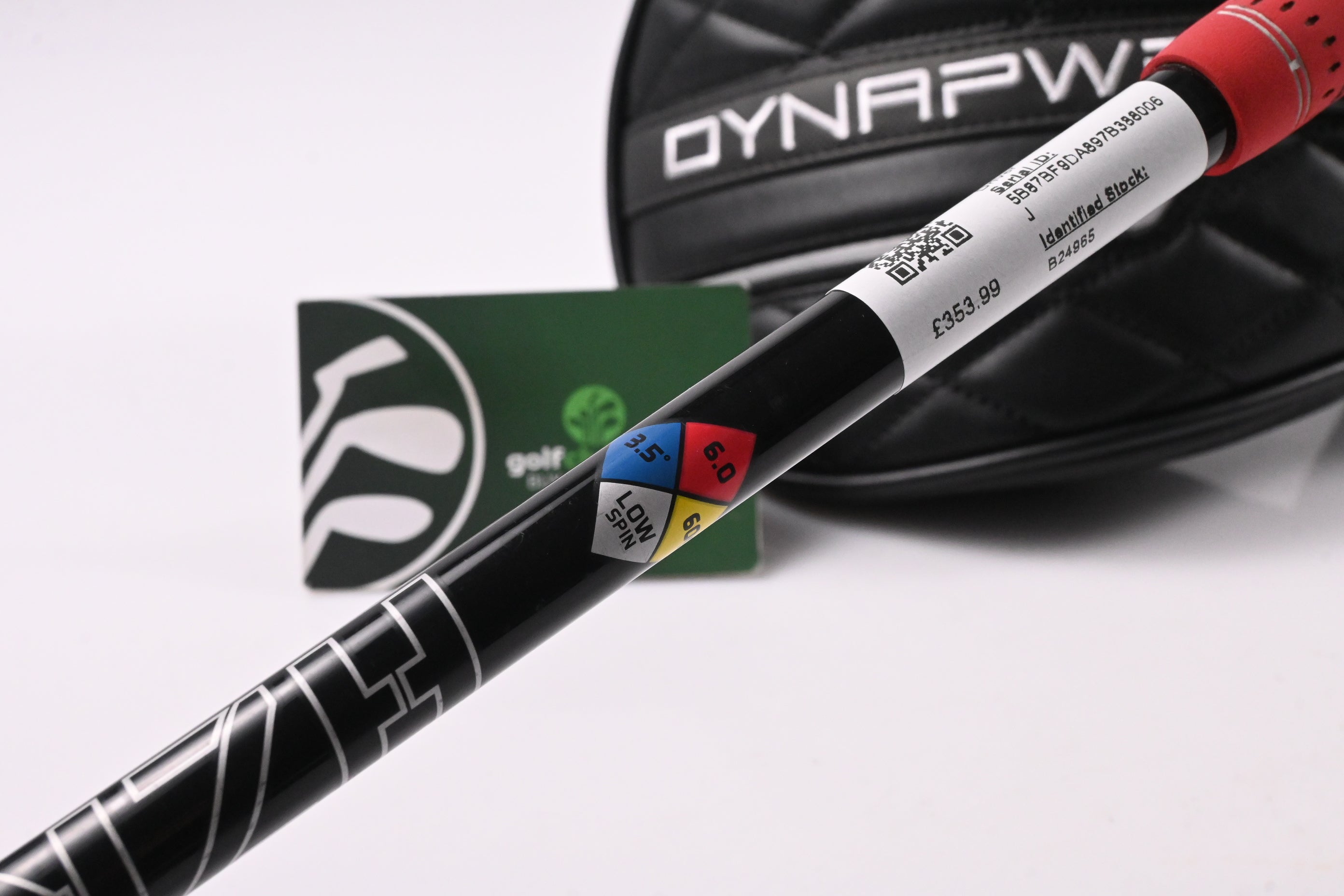 Wilson DYNAPWR 2025 Max Driver / 9 Degree / Stiff Flex HZRDUS Smoke RDX 60