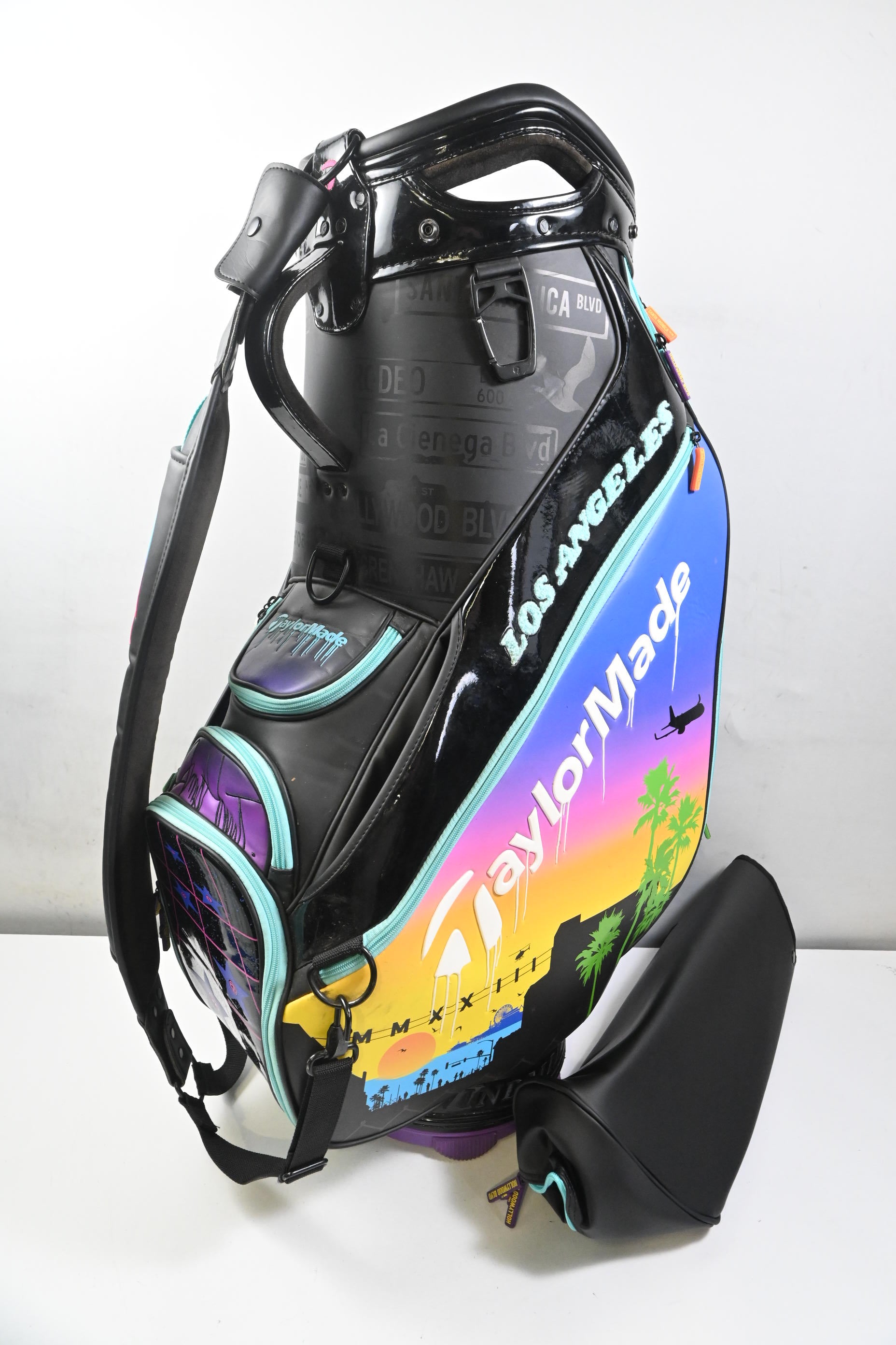 Taylormade Summer Commemorative Tour Bag / 6-Way Divider / Black, Multi Colour