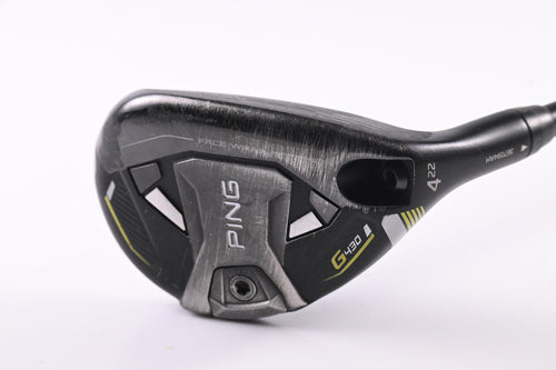 Ping G430 #4 Hybrid / 22 Degree / Senior Flex Ping Alta CB Black 70 Shaft