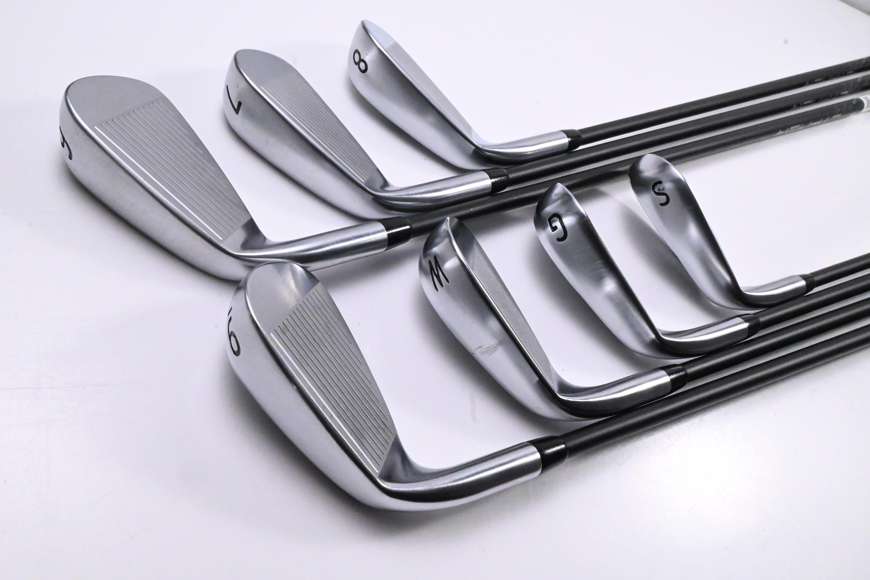 PXG Black Ops Irons / 6-PW+GW+SW / Senior Flex Project X Cypher 2.0 50 Shafts