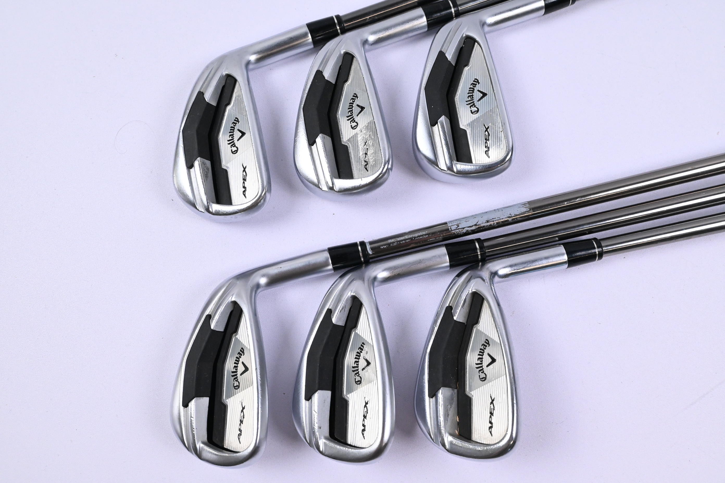 Callaway Apex Forged Irons / 6-PW / Senior Flex UST Recoil 660 Shafts