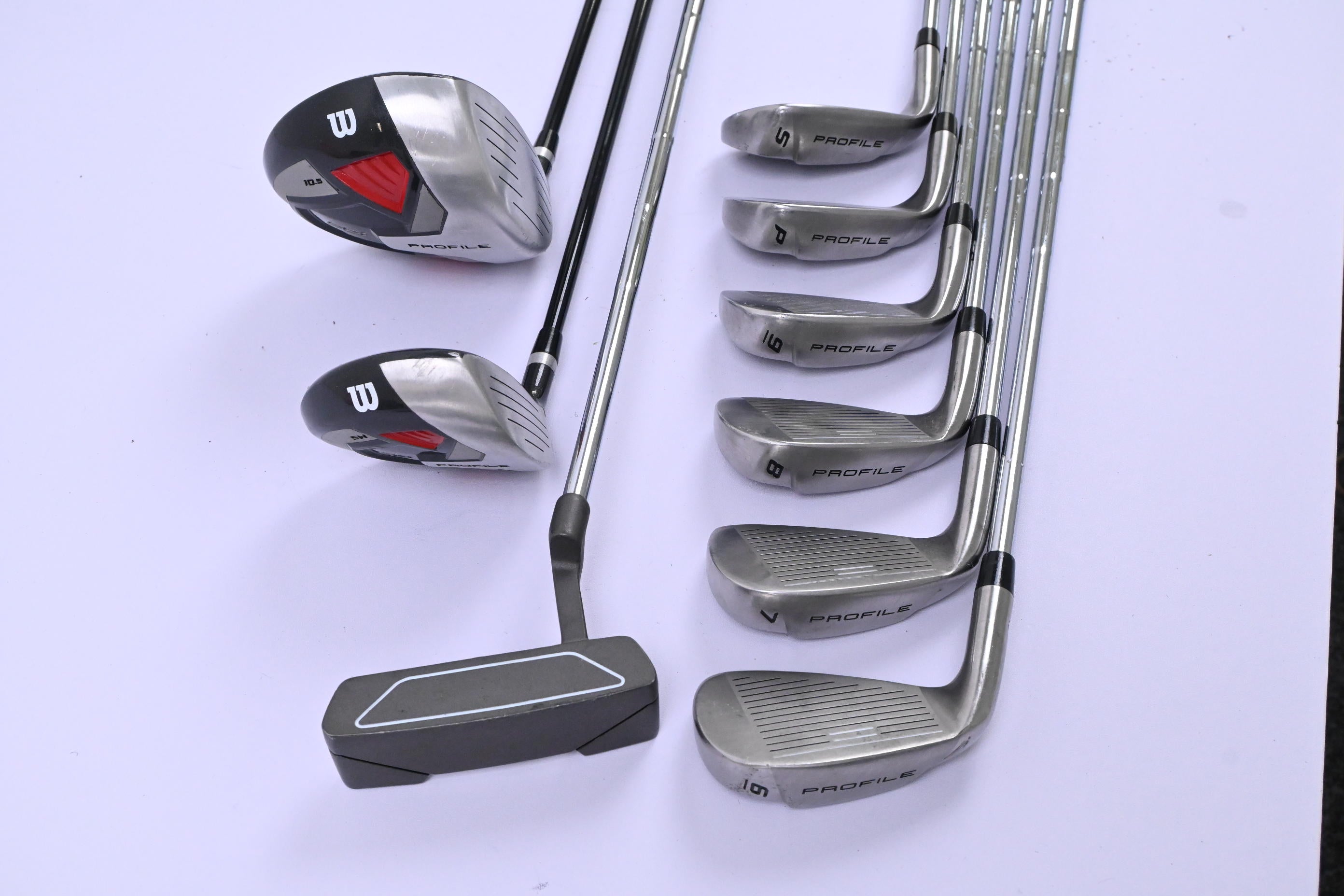 Wilson Profile Package Set / Woods, Irons, Putter, Bag