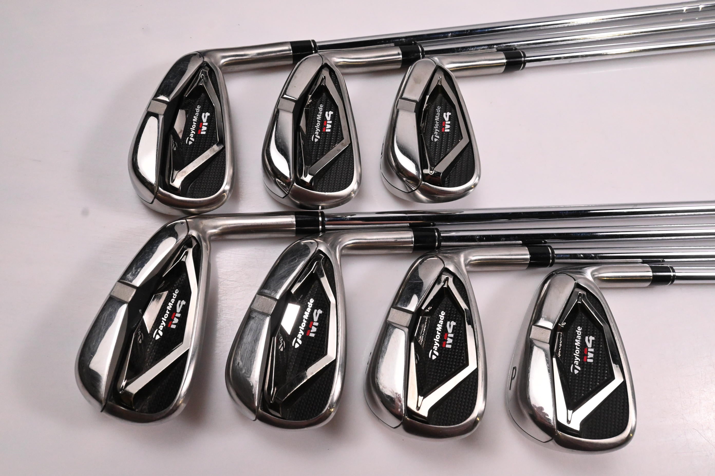 Taylormade M4 Irons / 4-PW / Regular Flex KBS Max 85 Shafts