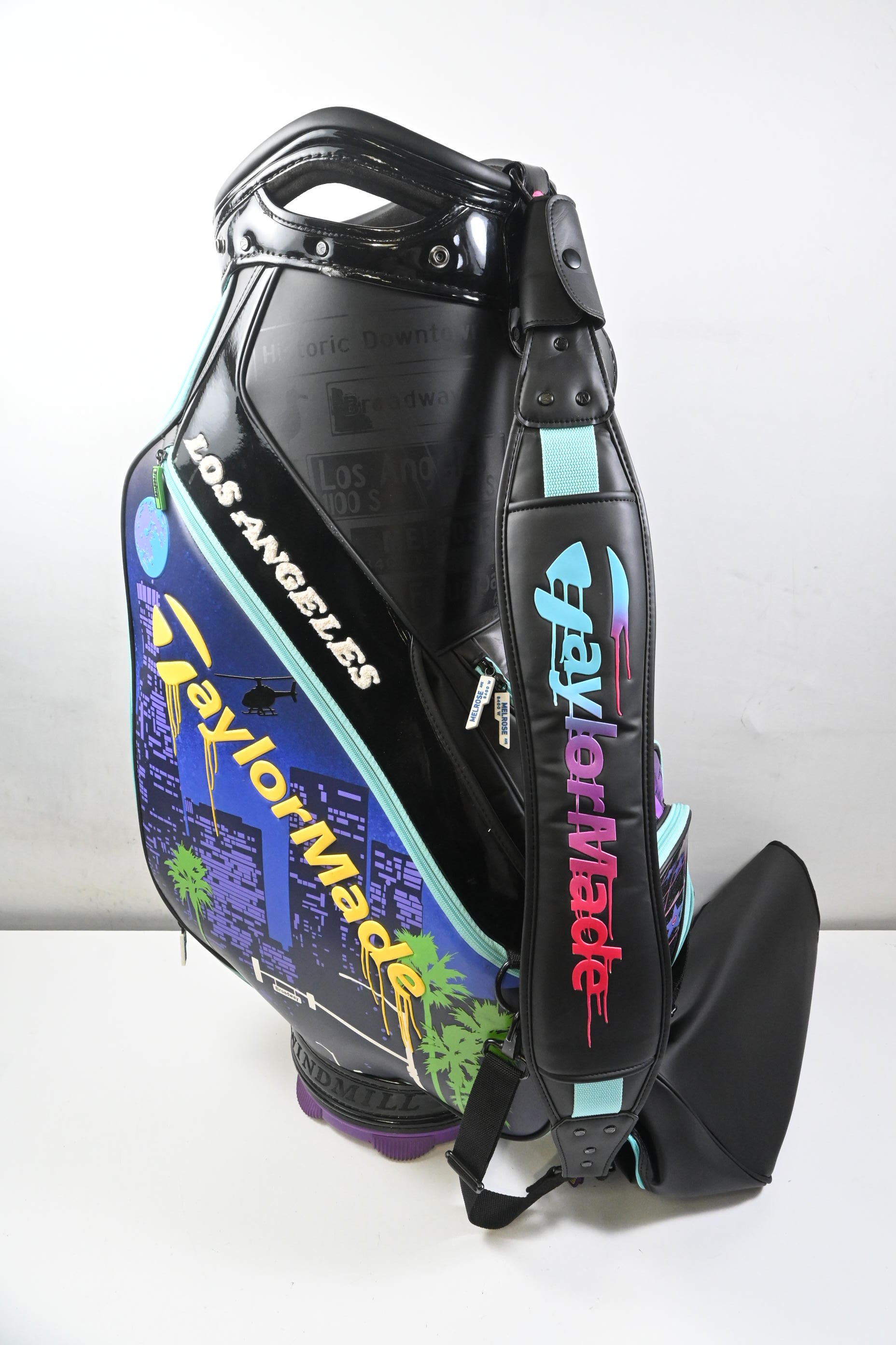Taylormade Summer Commemorative Tour Bag / 6-Way Divider / Black, Multi Colour