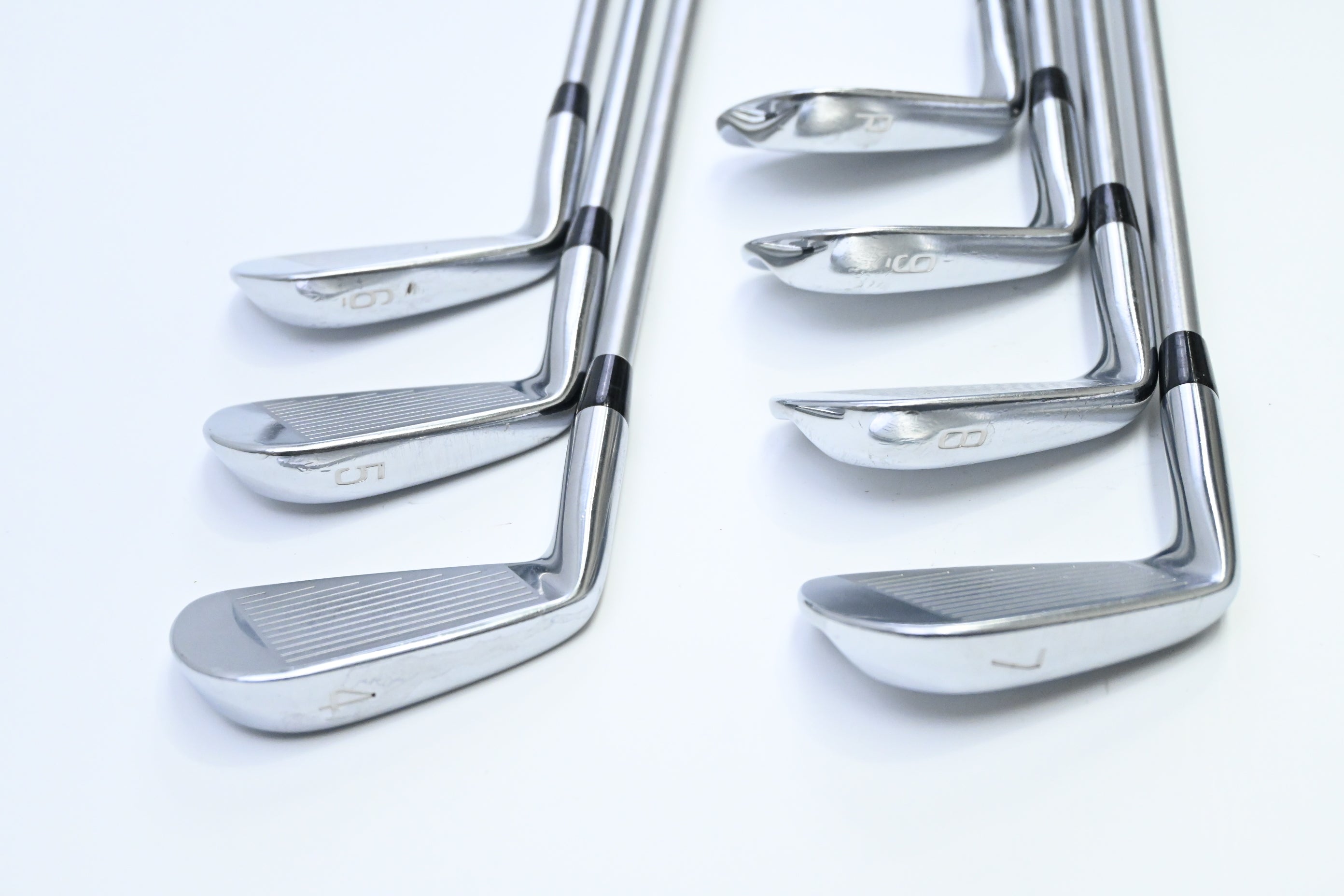 Mizuno MP-20 Blade Irons / 4-PW / Stiff Flex KBS Tour C-Taper 120 Shafts