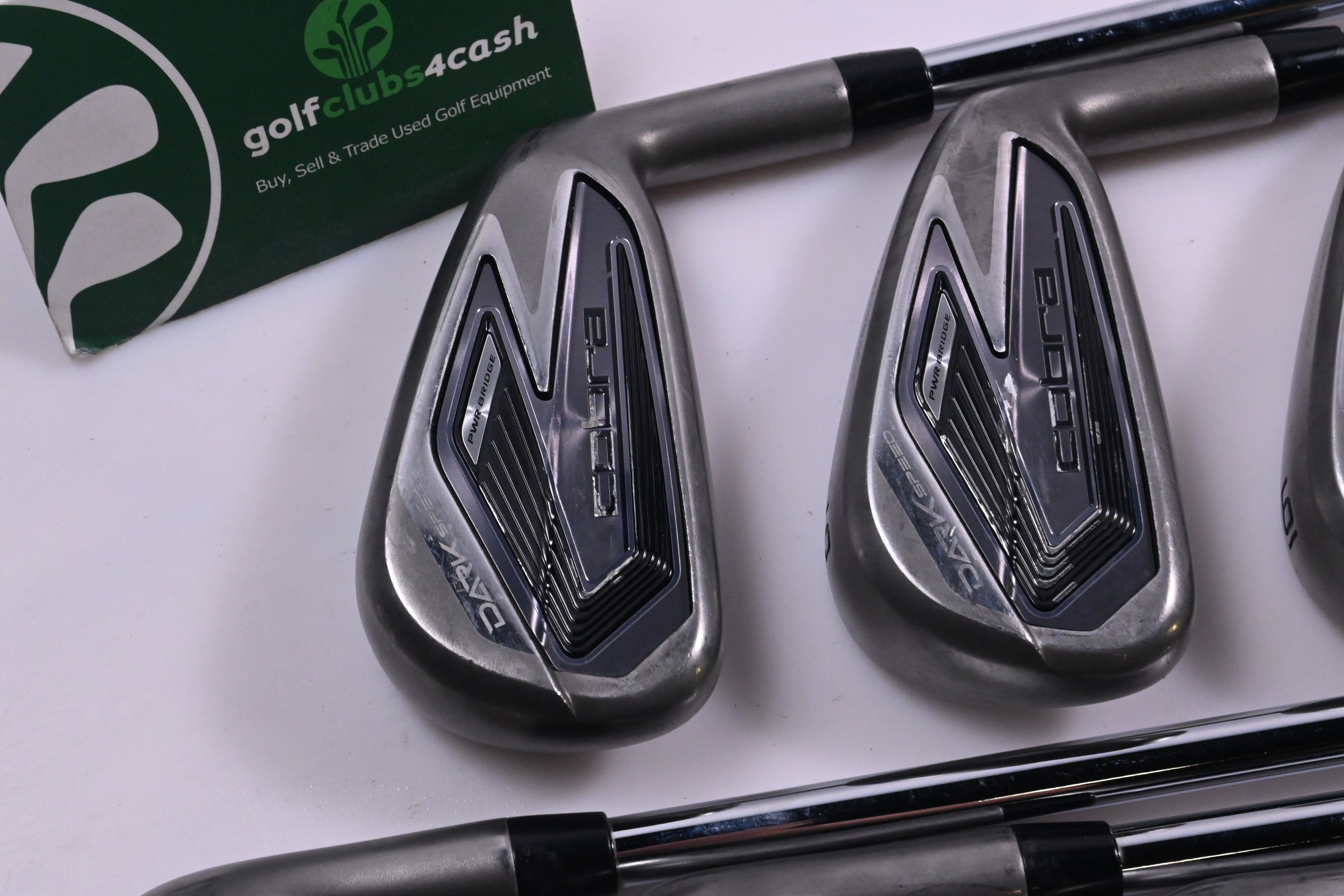 Cobra Darkspeed Irons / 4-PW / Stiff Flex KBS Tour Lite Shafts