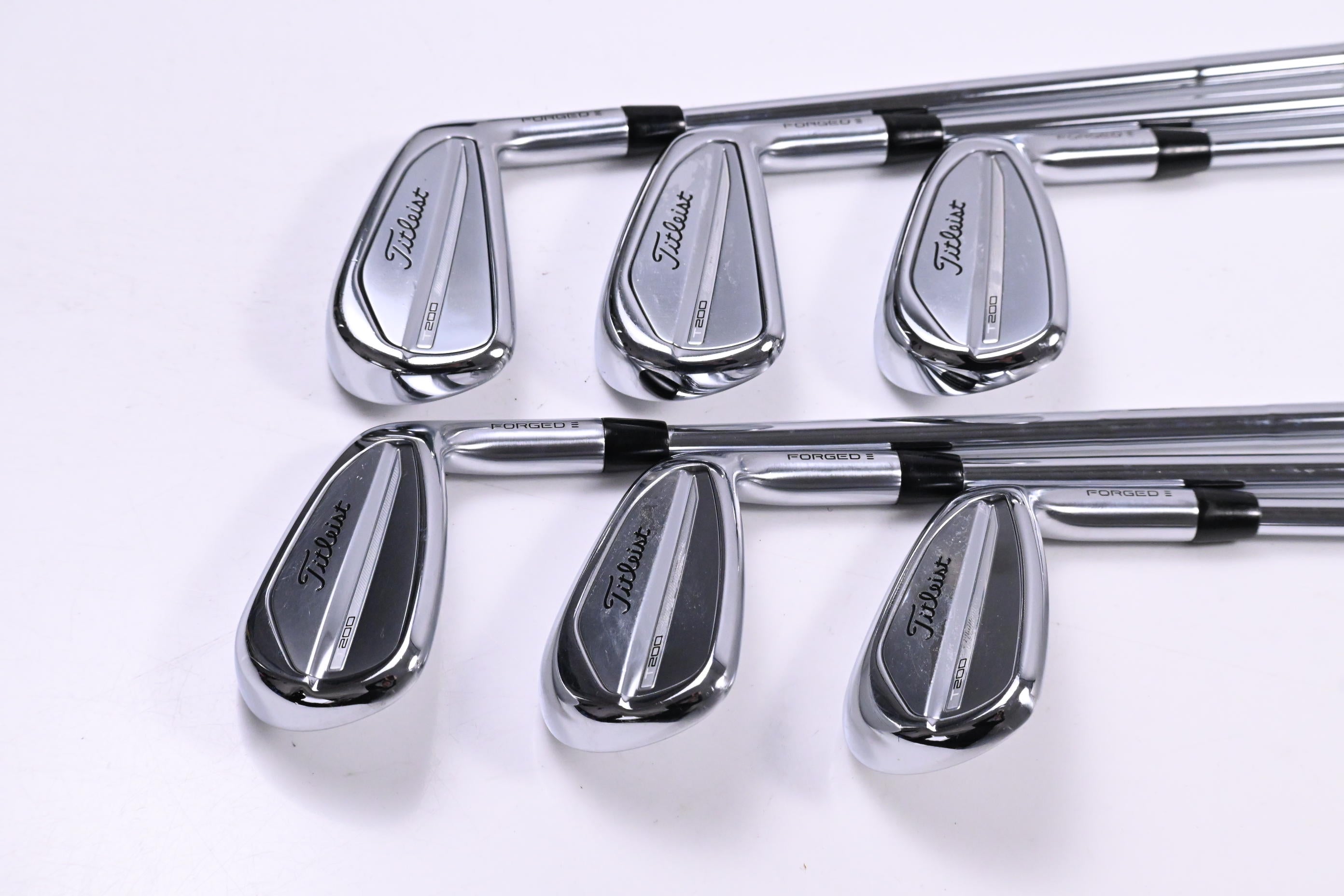 Titleist T200 2023 Irons / 6-PW+48 / X-Flex AMT Tour White X100 Shafts