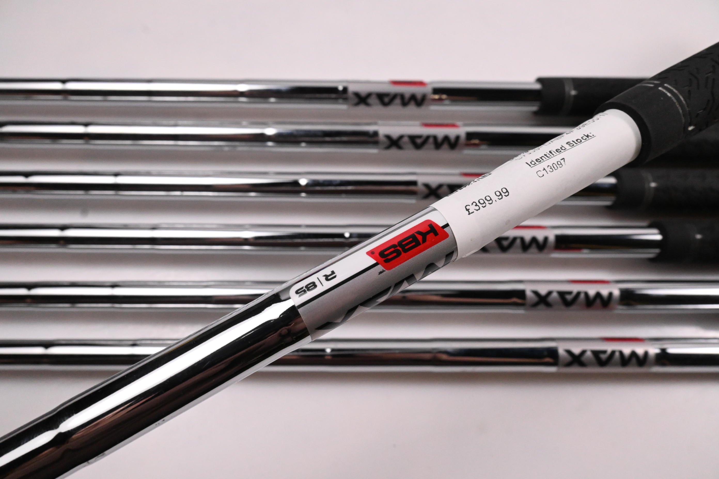 Taylormade M4 Irons / 4-PW / Regular Flex KBS Max 85 Shafts