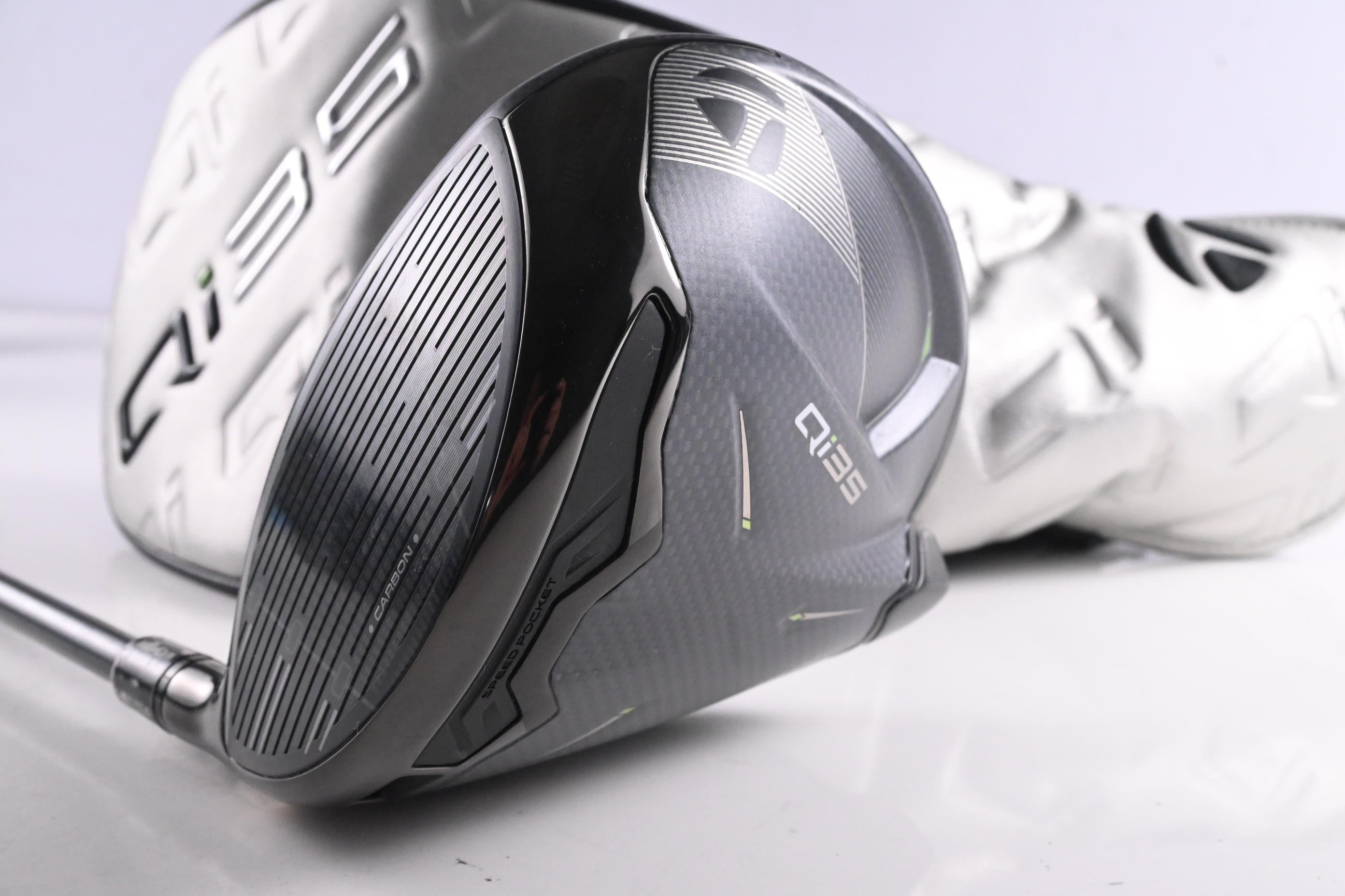 Left Hand Taylormade Qi35 Max Driver / 9 Degree / Regular Flex Speeder 57