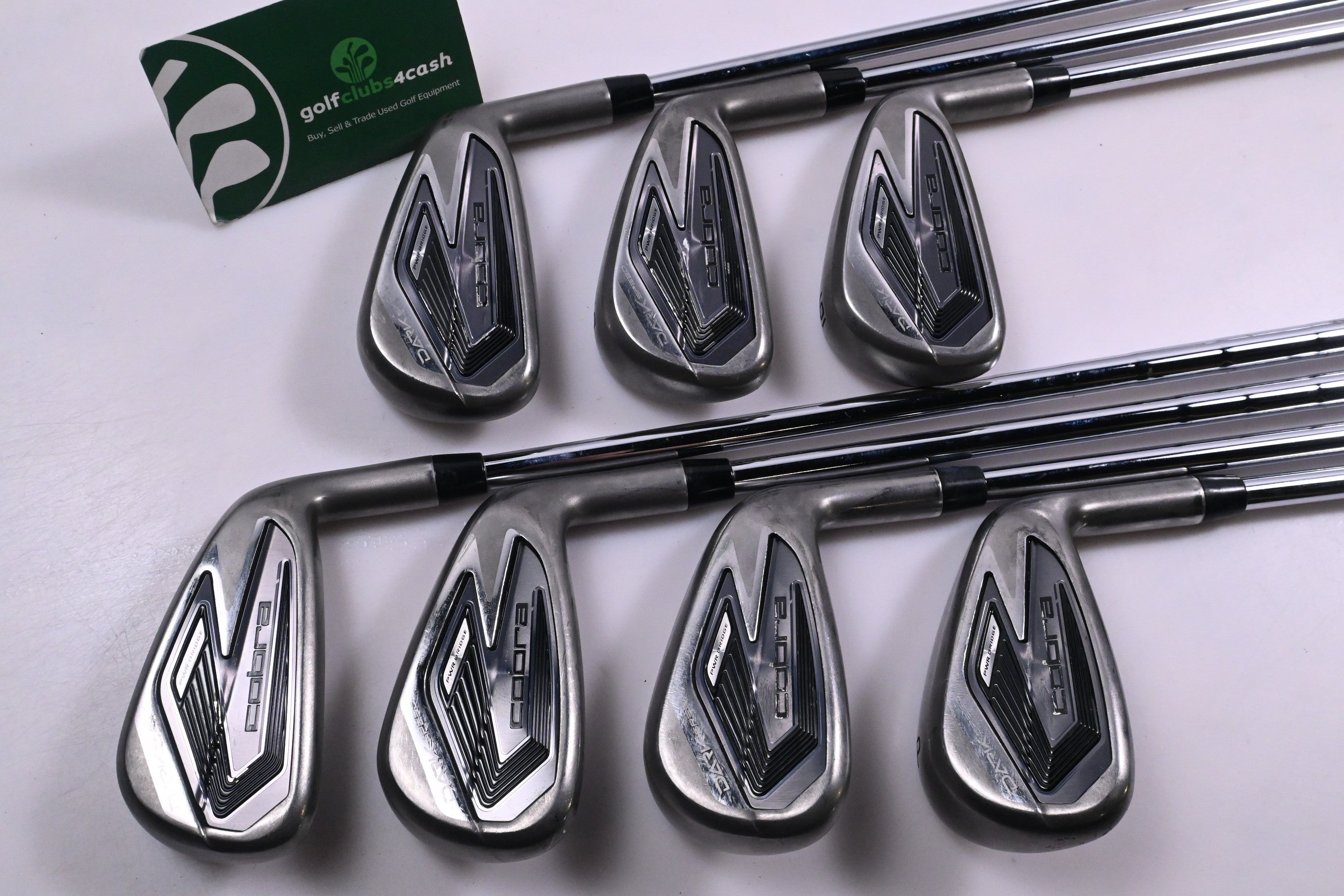 Cobra Darkspeed Irons / 4-PW / Stiff Flex KBS Tour Lite Shafts