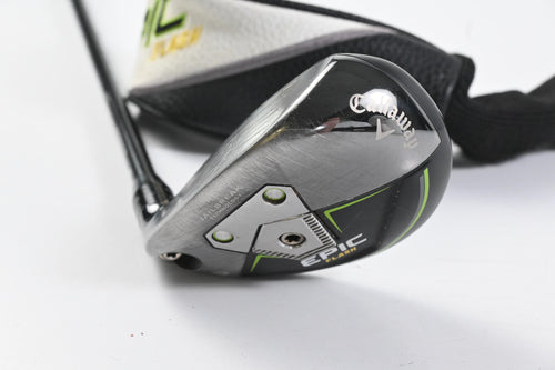 Left Hand Callaway Epic Flash #4 Hybrid / 21 Degree / Stiff Flex Tensei CK White