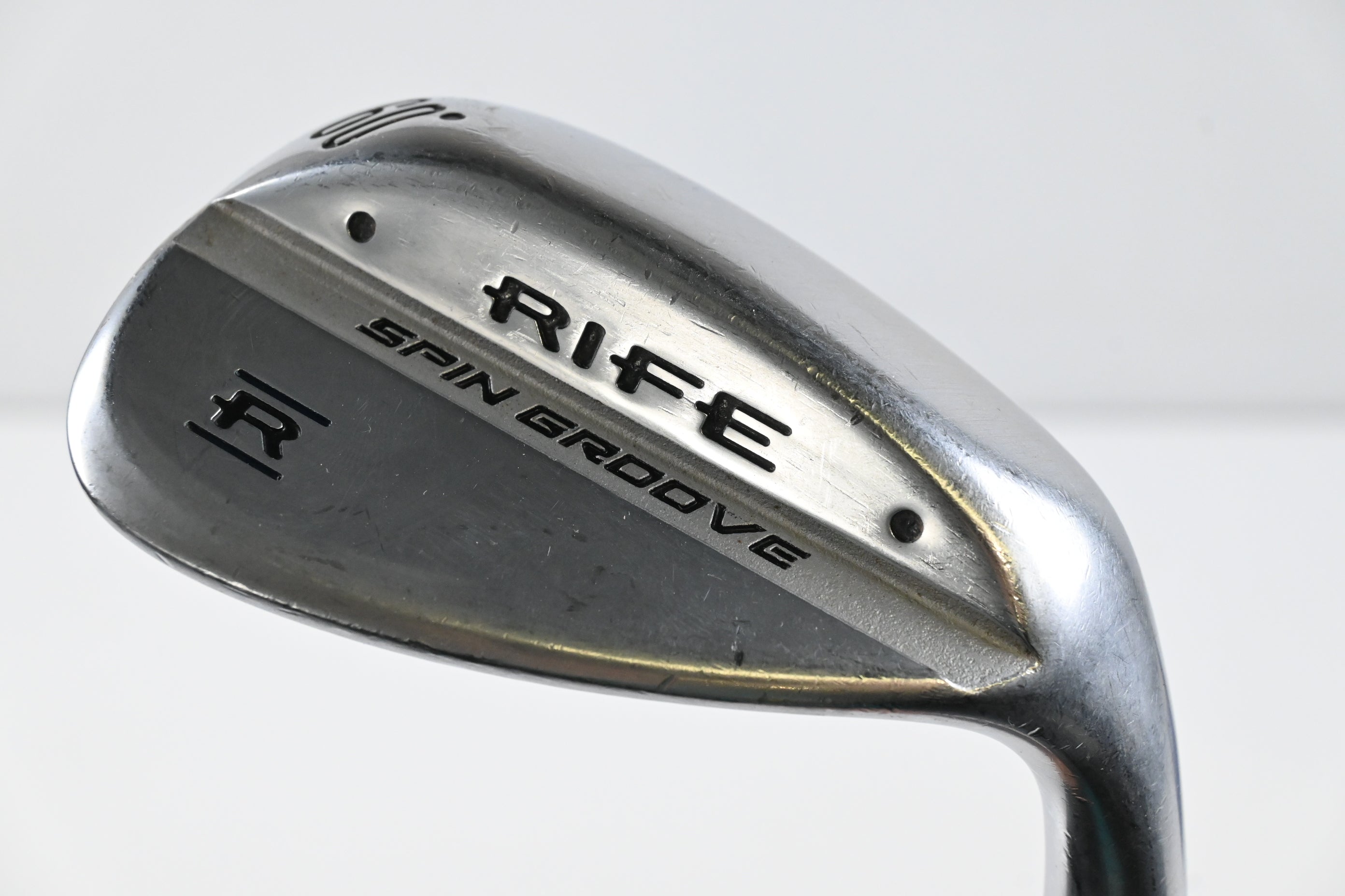 Rife Spin Groove Lob Wedge / 60 Degree / Stiff Flex Rife Steel Shaft