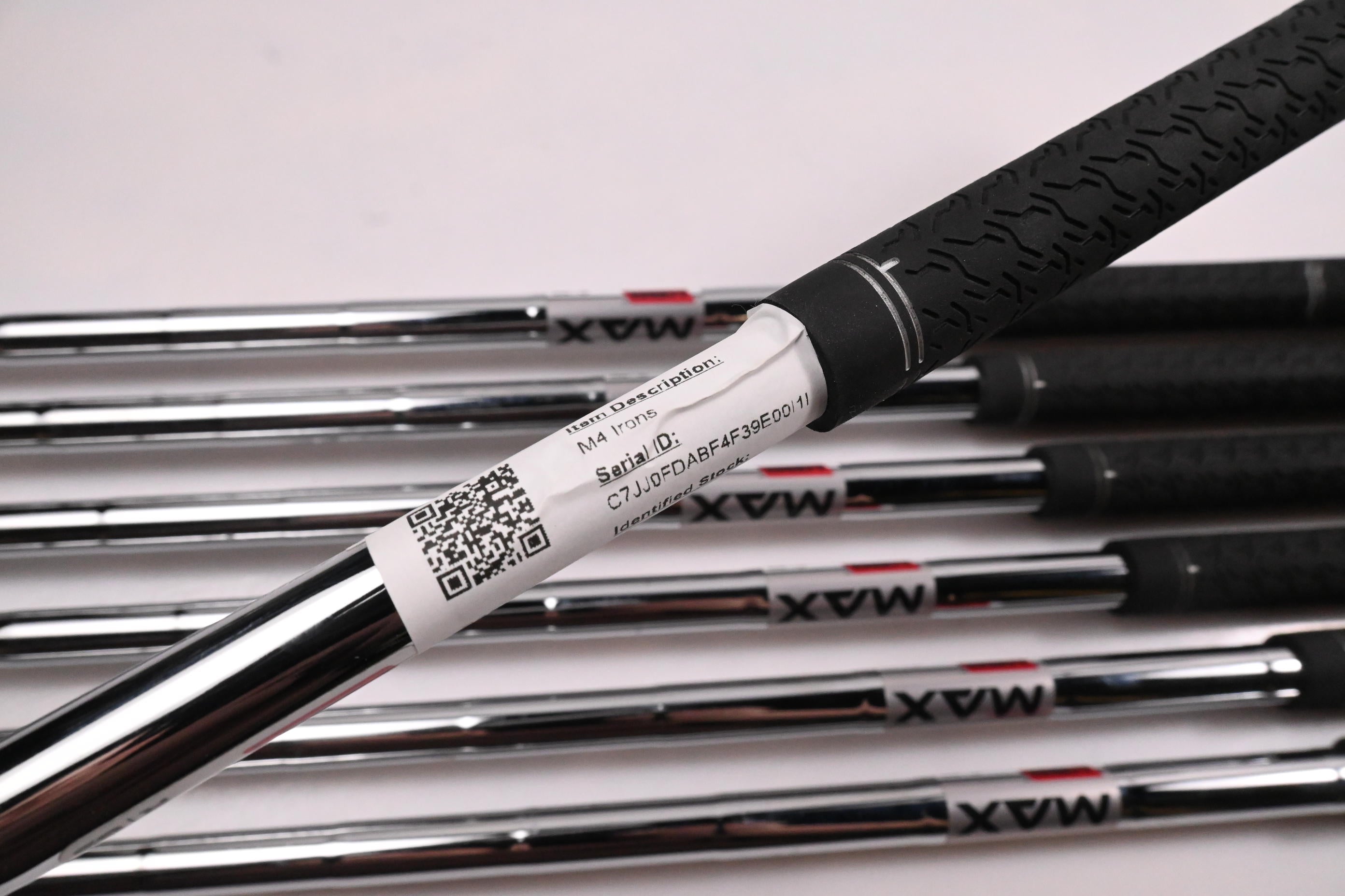 Taylormade M4 Irons / 4-PW / Regular Flex KBS Max 85 Shafts