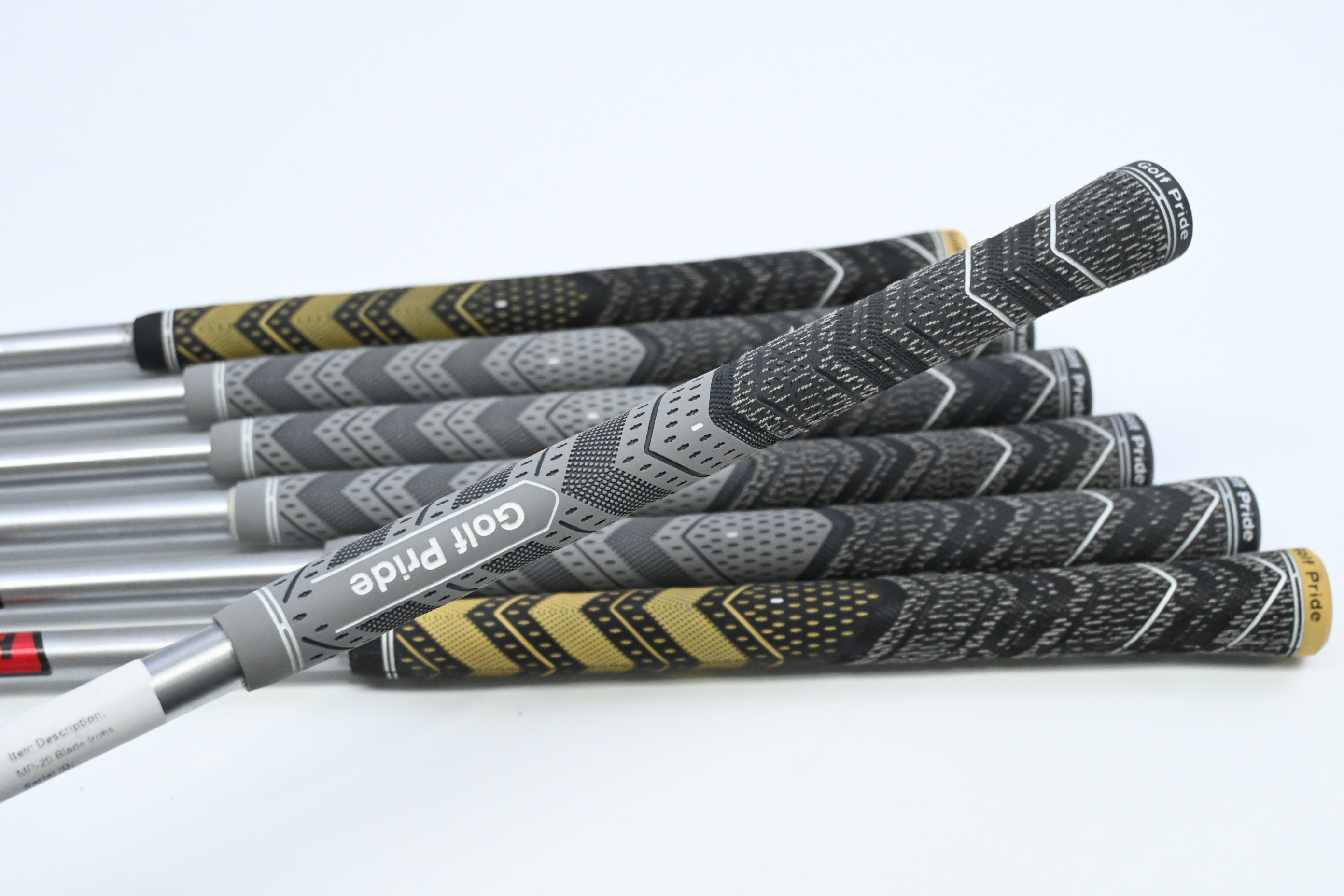 Mizuno MP-20 Blade Irons / 4-PW / Stiff Flex KBS Tour C-Taper 120 Shafts