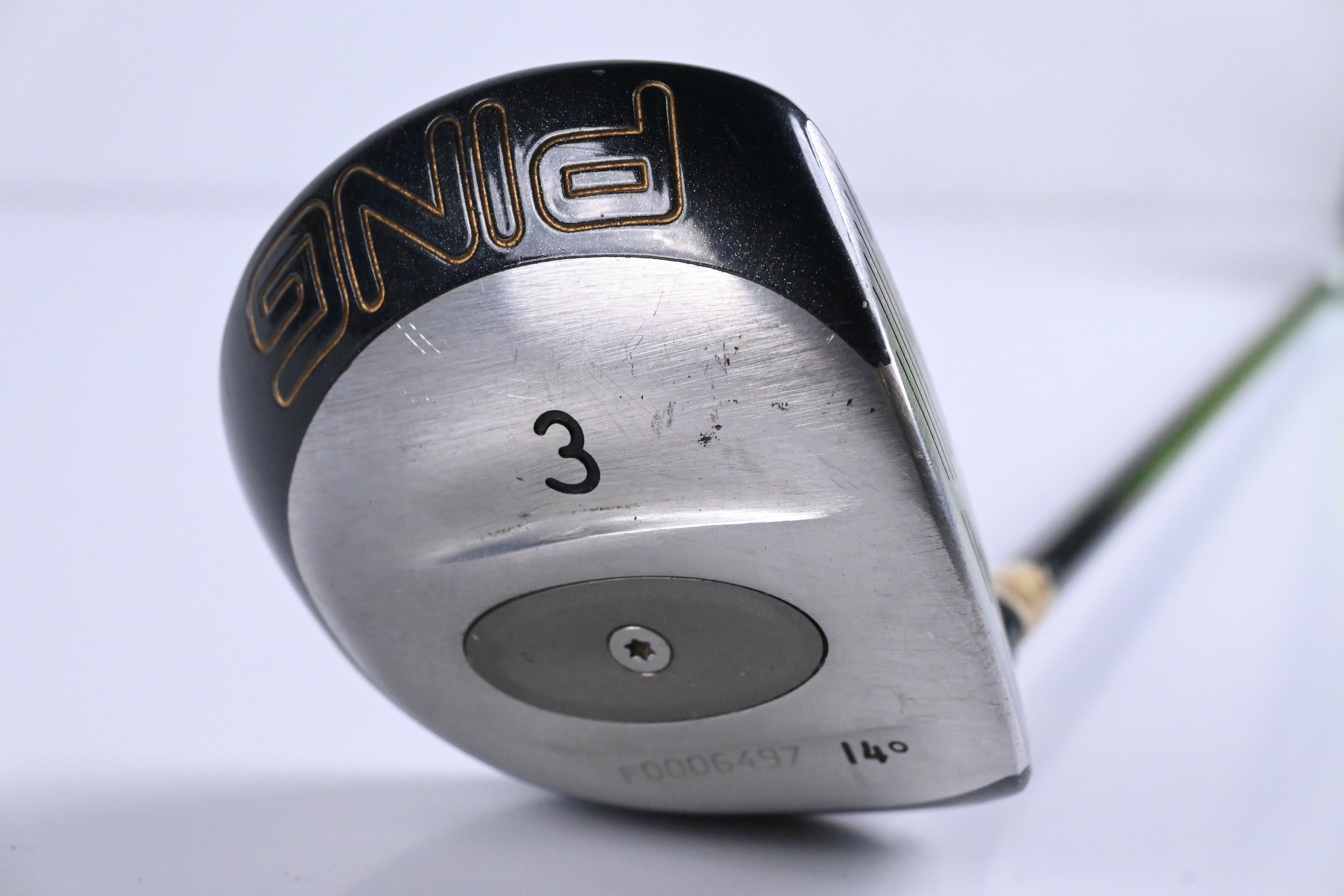 Ping I3 #3 Wood / 14 Degree / Stiff Flex Ping Cushin 350 Series Shaft