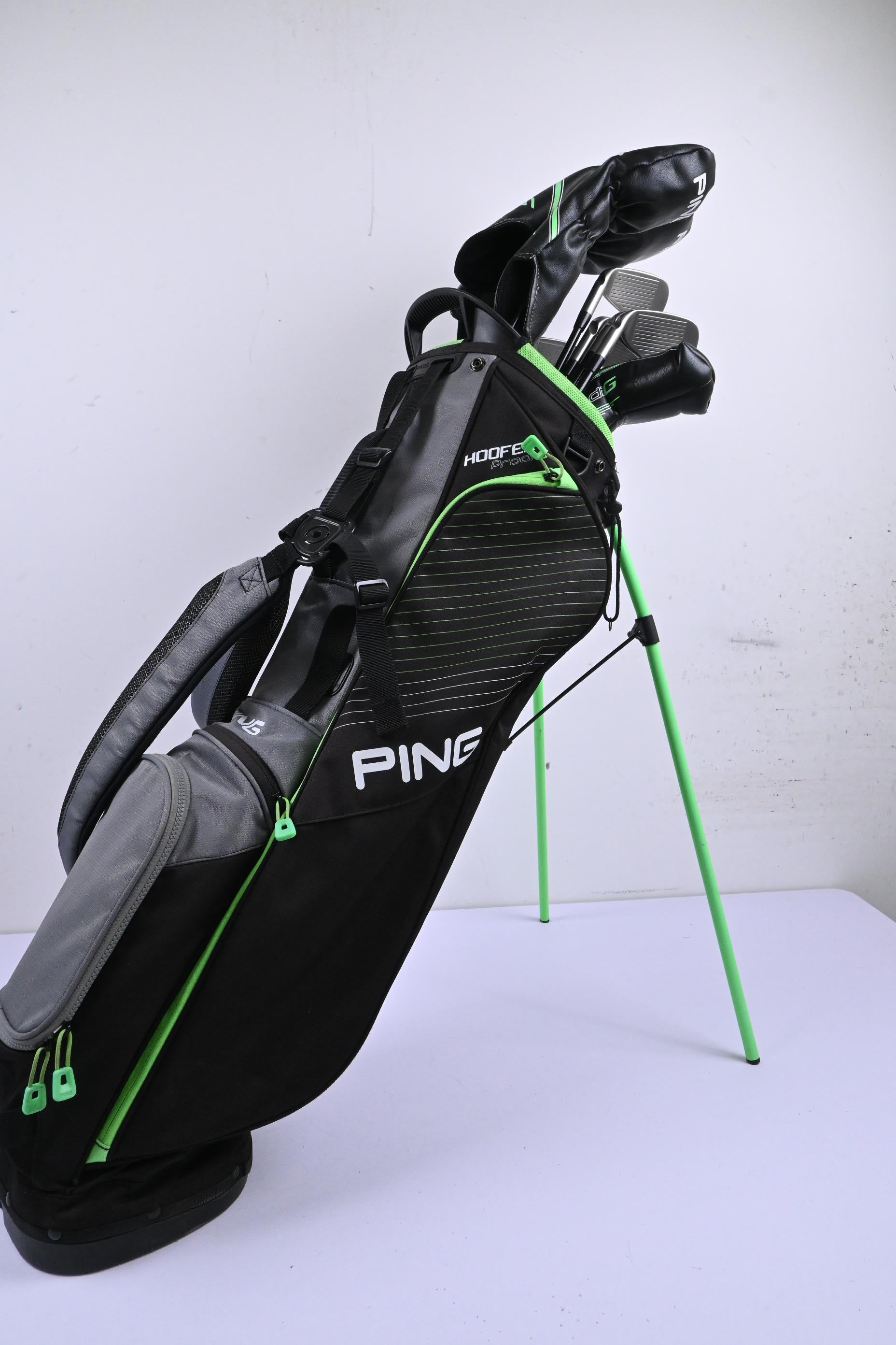 Junior Ping Prodi G Package Set / Black Dot / Woods, Irons, Putter, Bag