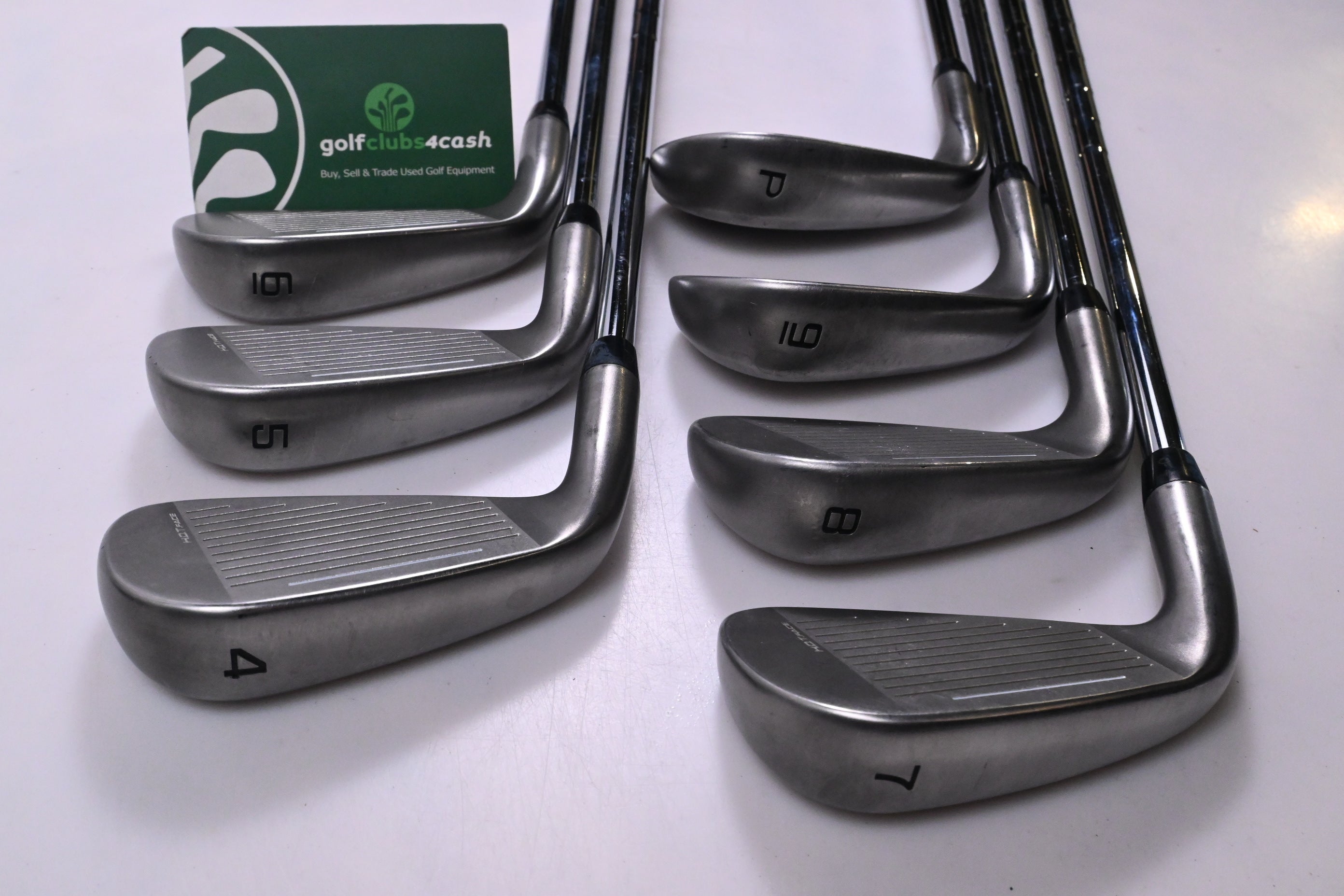 Cobra Darkspeed Irons / 4-PW / Stiff Flex KBS Tour Lite Shafts