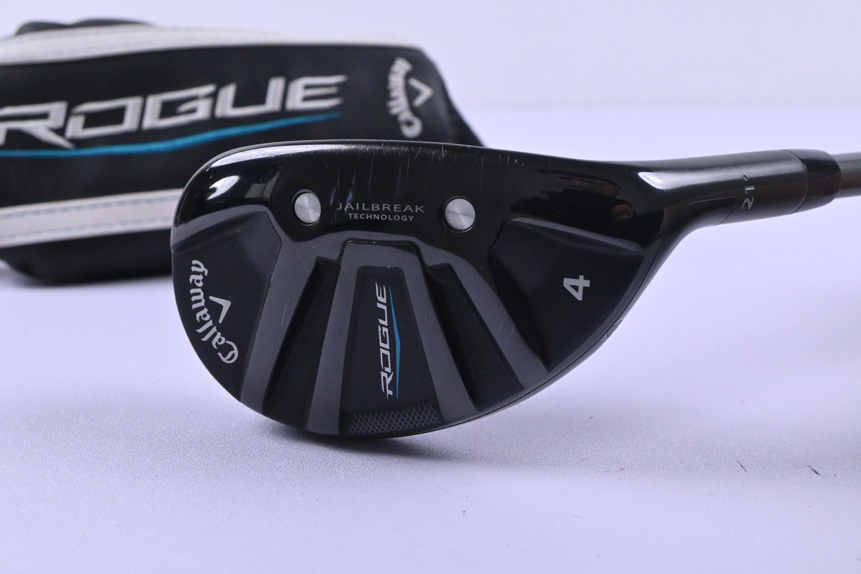 Callaway Rogue #4 Hybrid / 21 Degree / Regular Flex Adila SYNERGY Blue 60